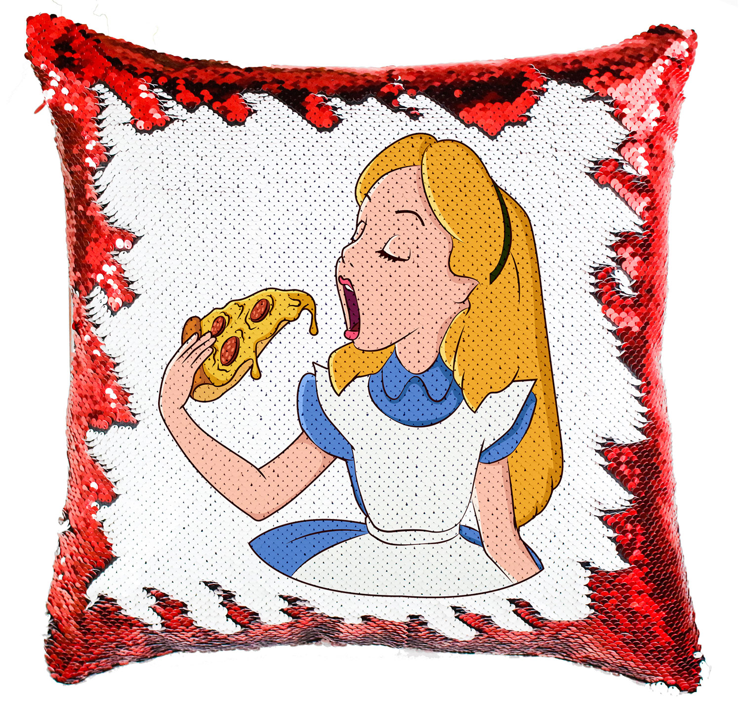 aliz csodaországban alice in wonderland Simiflitteres Párnahuzat