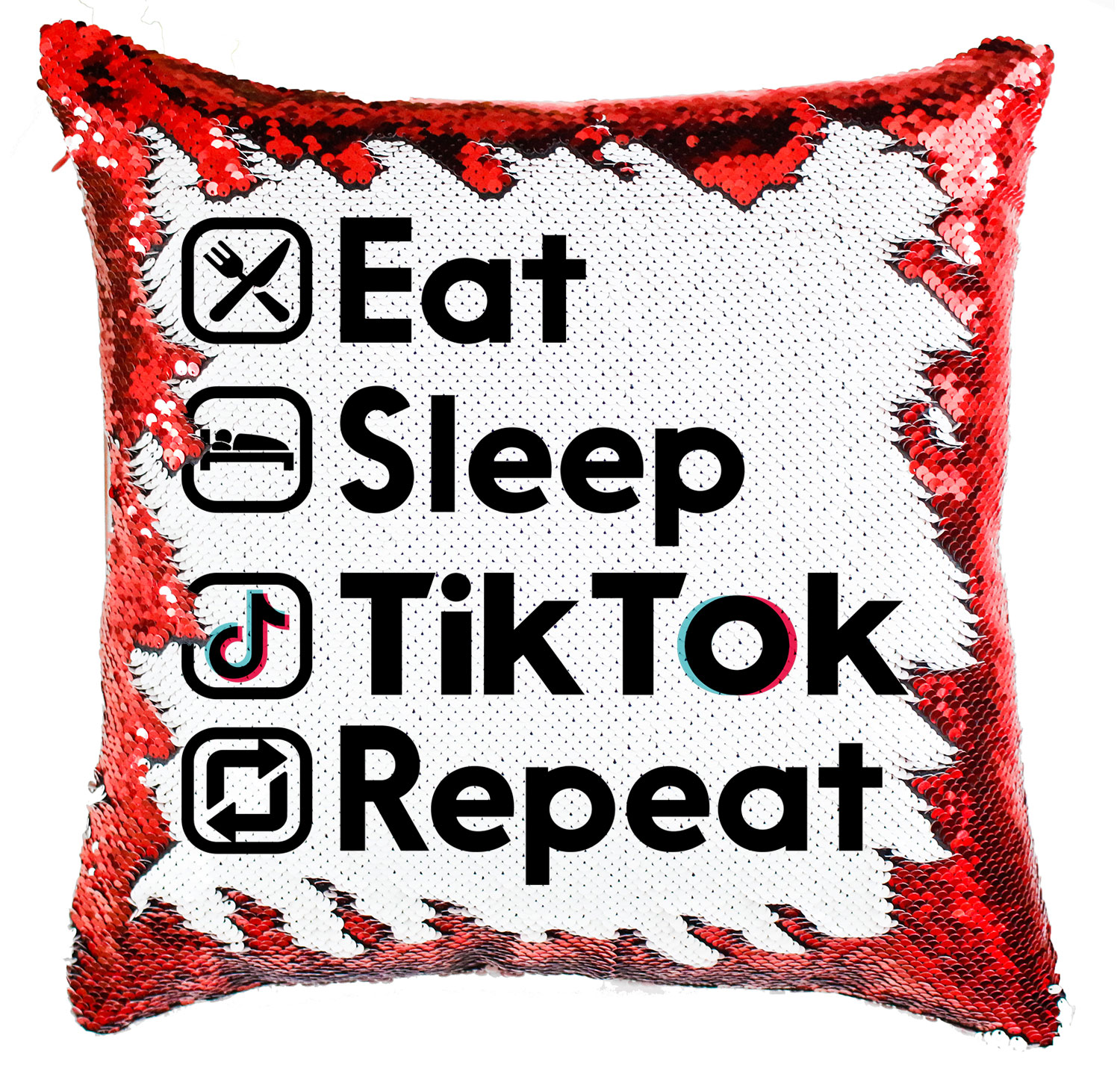 tik tok Simiflitteres Párnahuzat