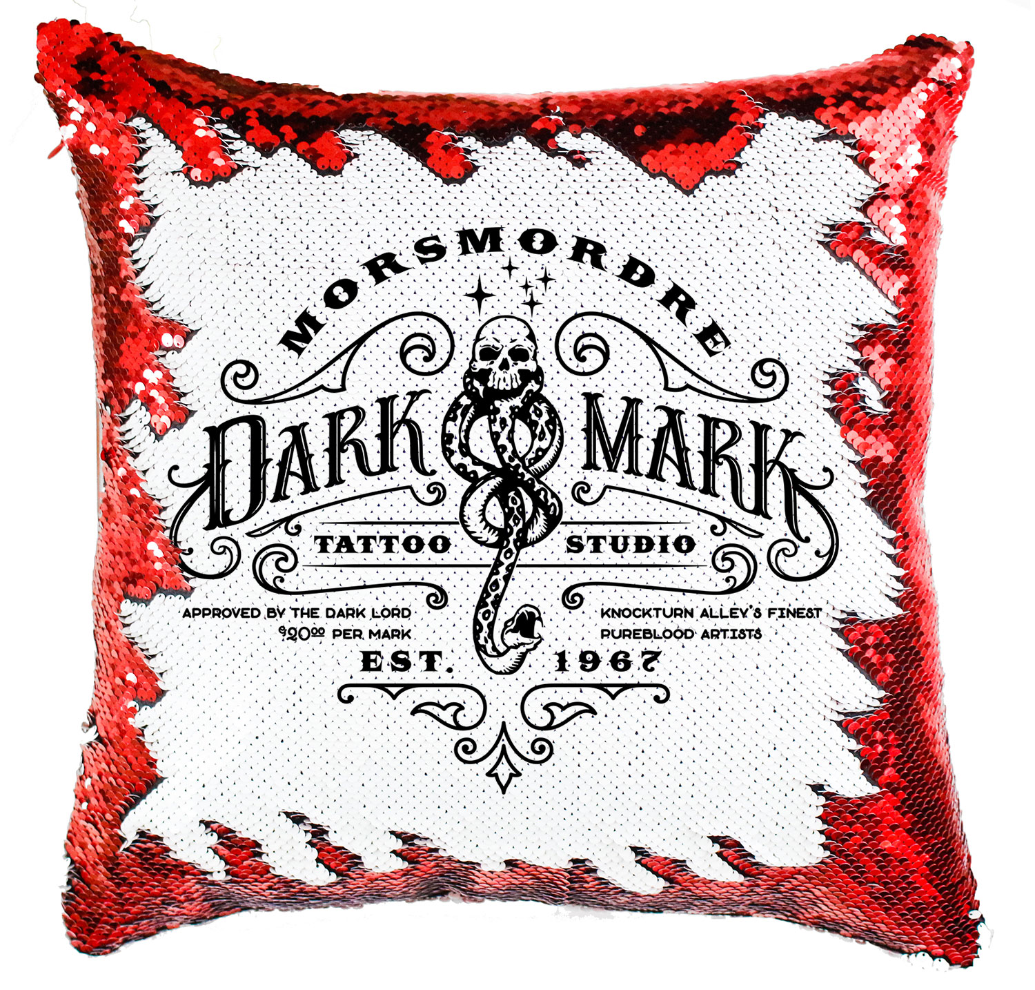 dark mark harry potter Simiflitteres Párnahuzat
