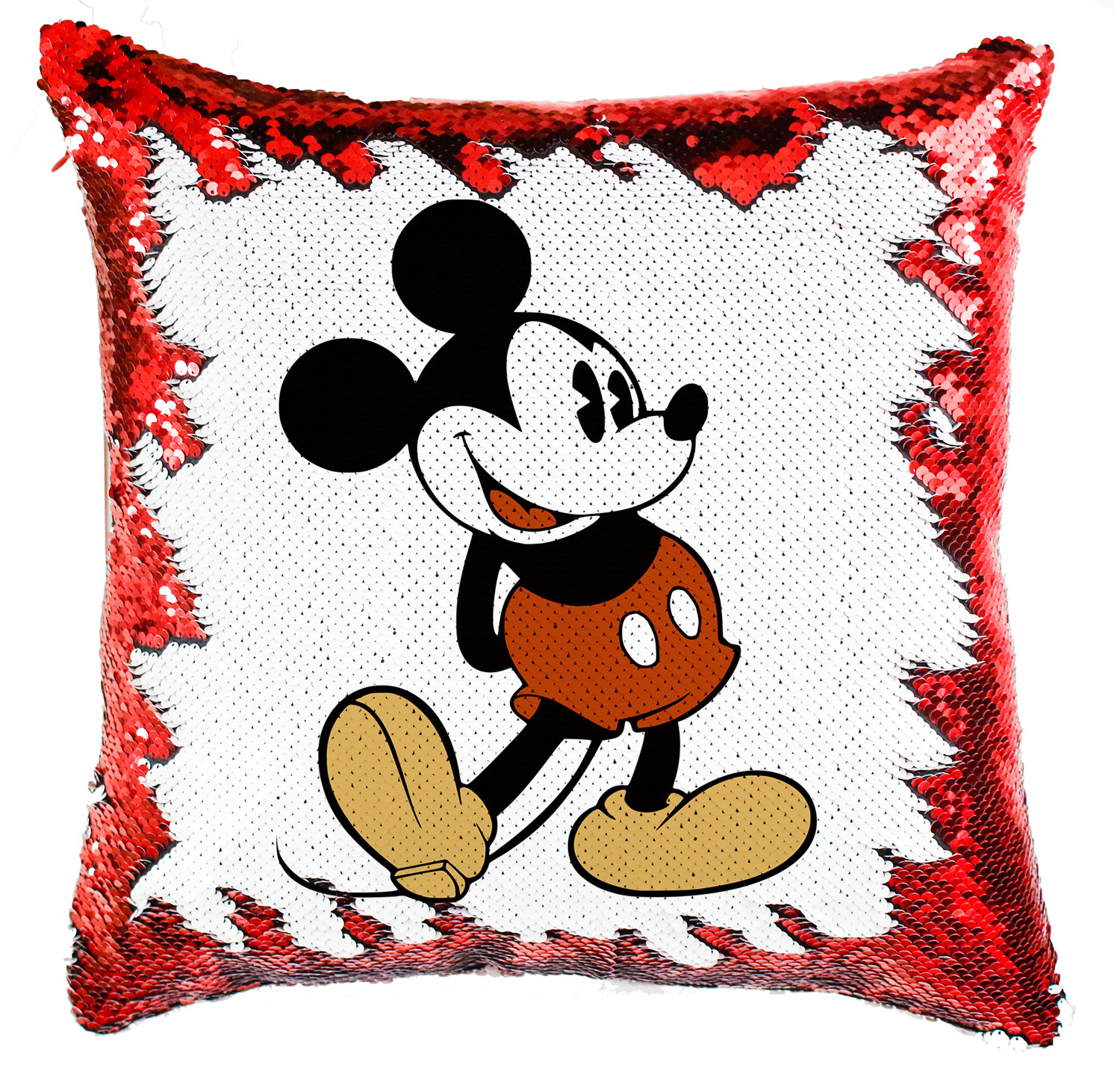Mickey Egér Simiflitteres Párnahuzat