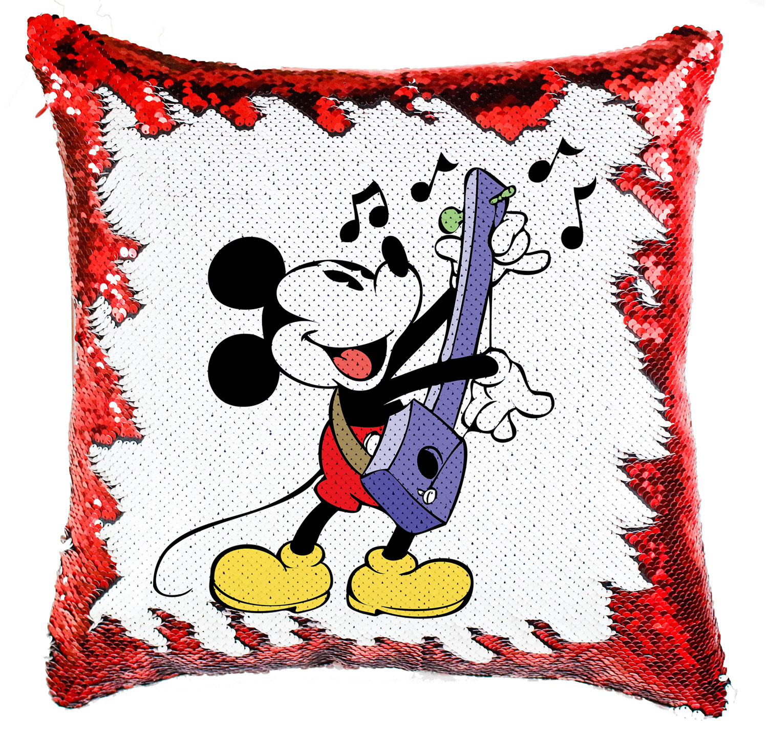 mickey egér Simiflitteres Párnahuzat