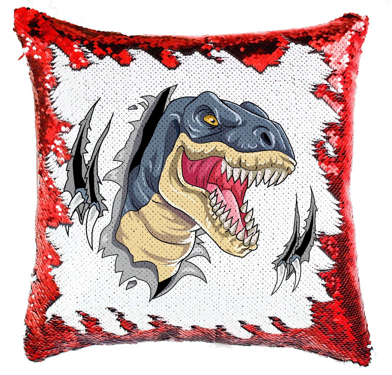 T-rex dino dinoszaurusz Simiflitteres Párnahuzat