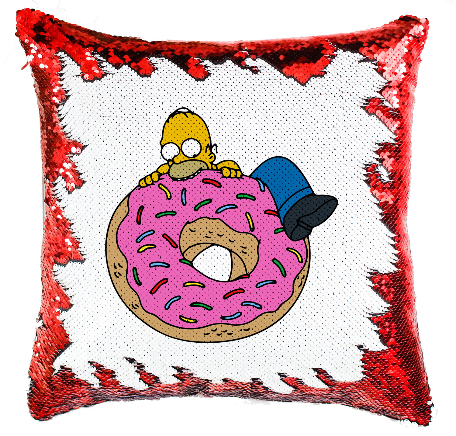homer simpson fánk Simiflitteres Párnahuzat