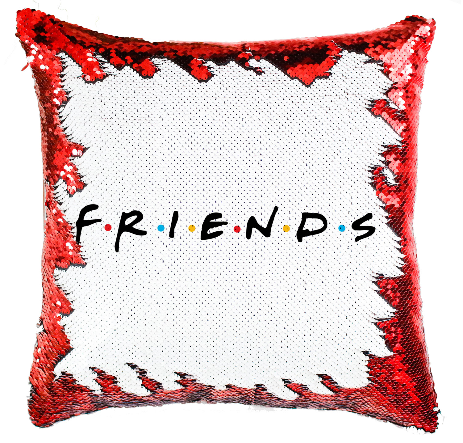 friends jóbarátok Simiflitteres Párnahuzat