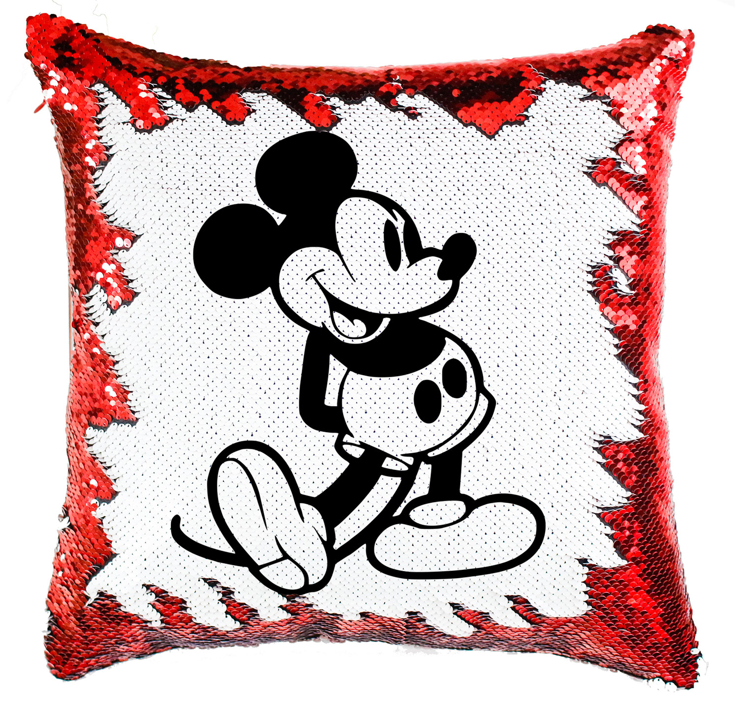 mickey egér Simiflitteres Párnahuzat