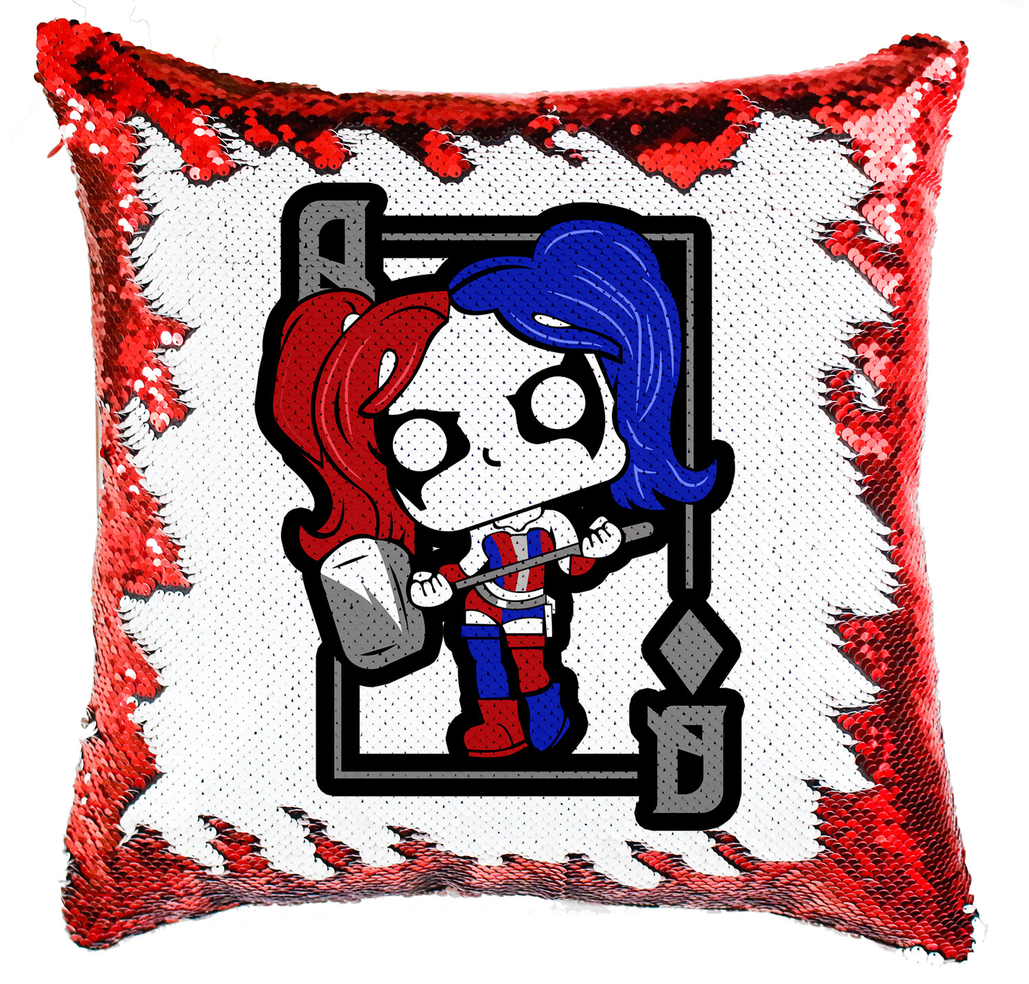 harley quinn Simiflitteres Párnahuzat