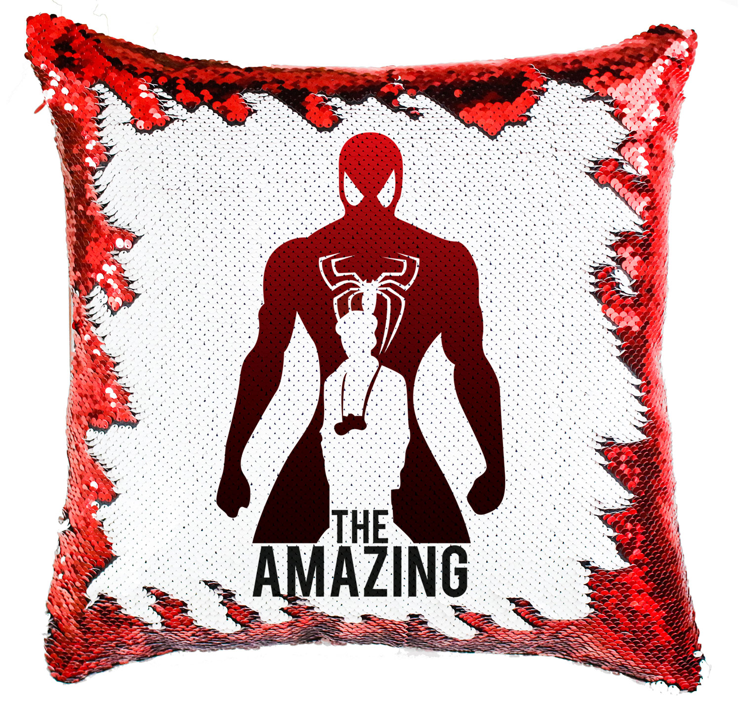 amazing spider man pókember Simiflitteres Párnahuzat