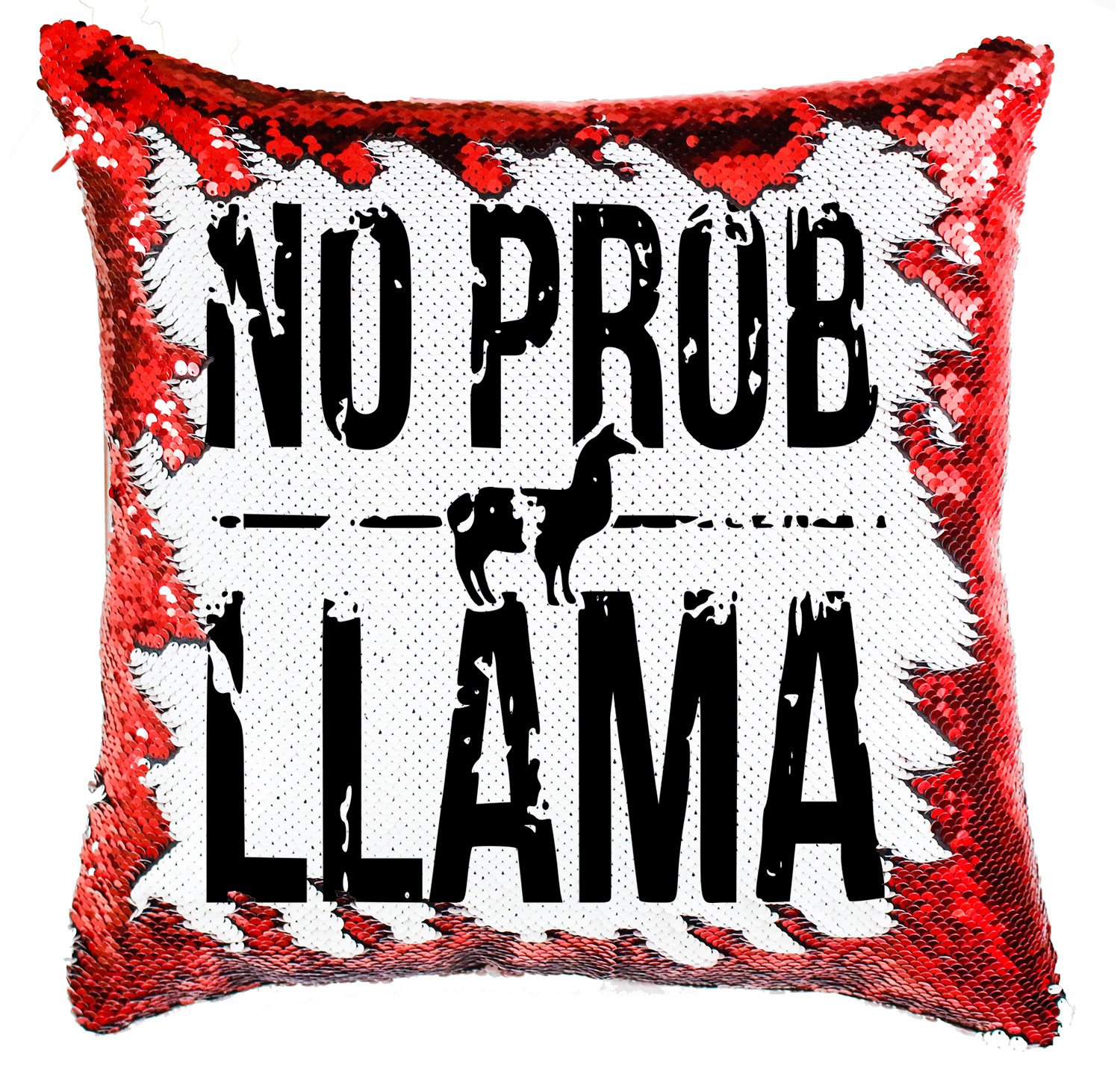 no probllama láma Simiflitteres Párnahuzat