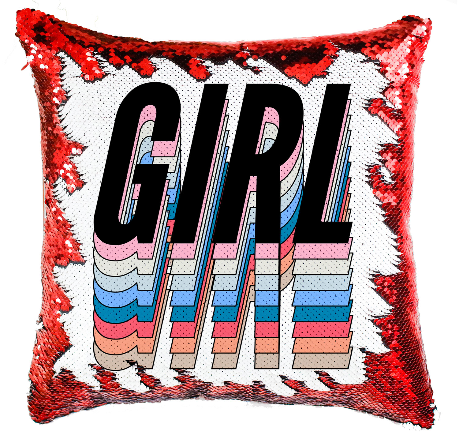 GIRL girl power grl pwr Simiflitteres Párnahuzat