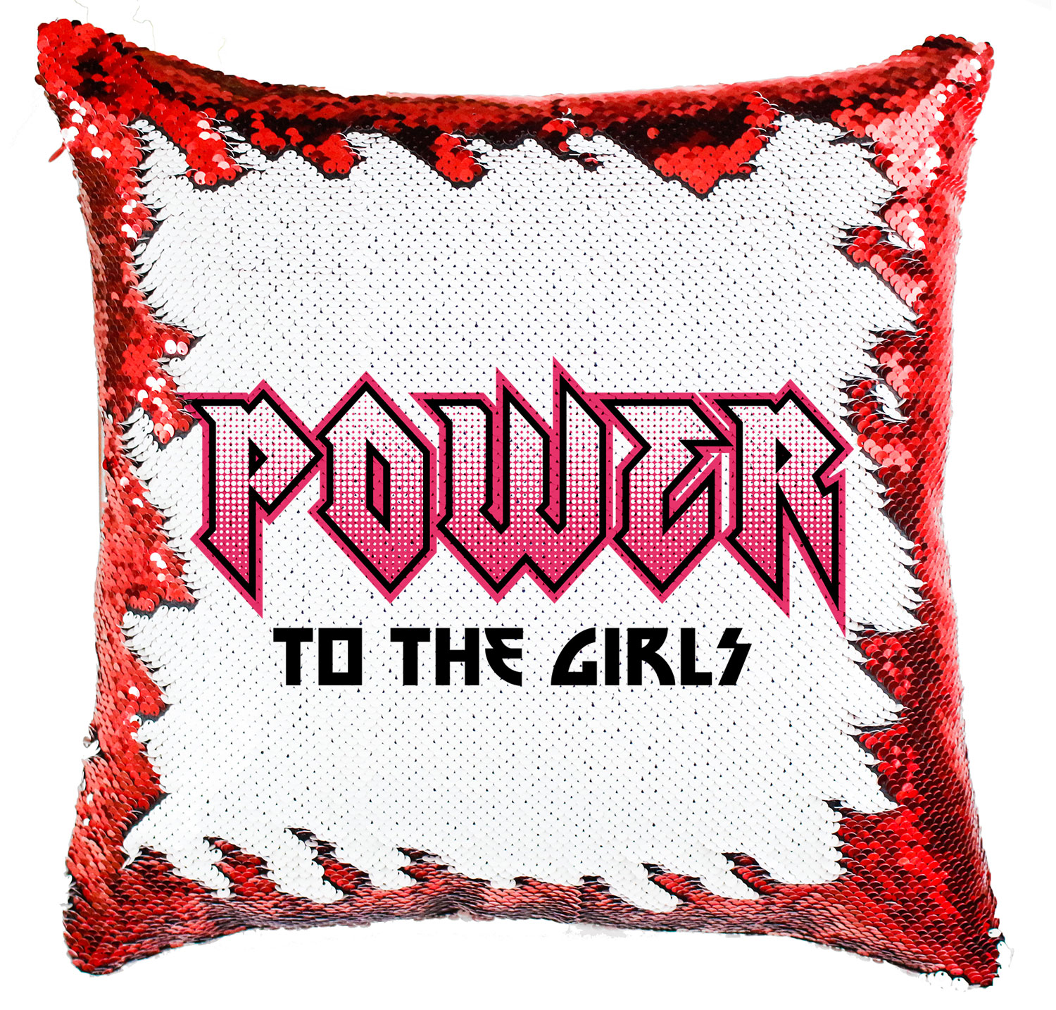 power to the girls girl power Simiflitteres Párnahuzat