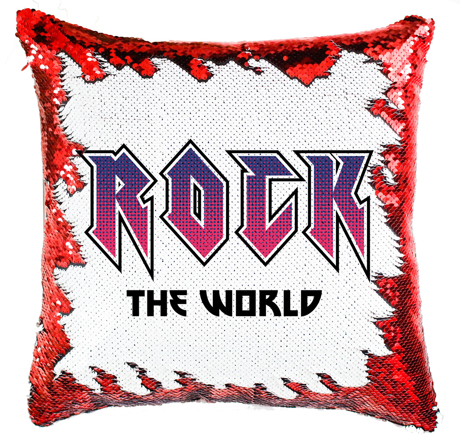rock the world Simiflitteres Párnahuzat