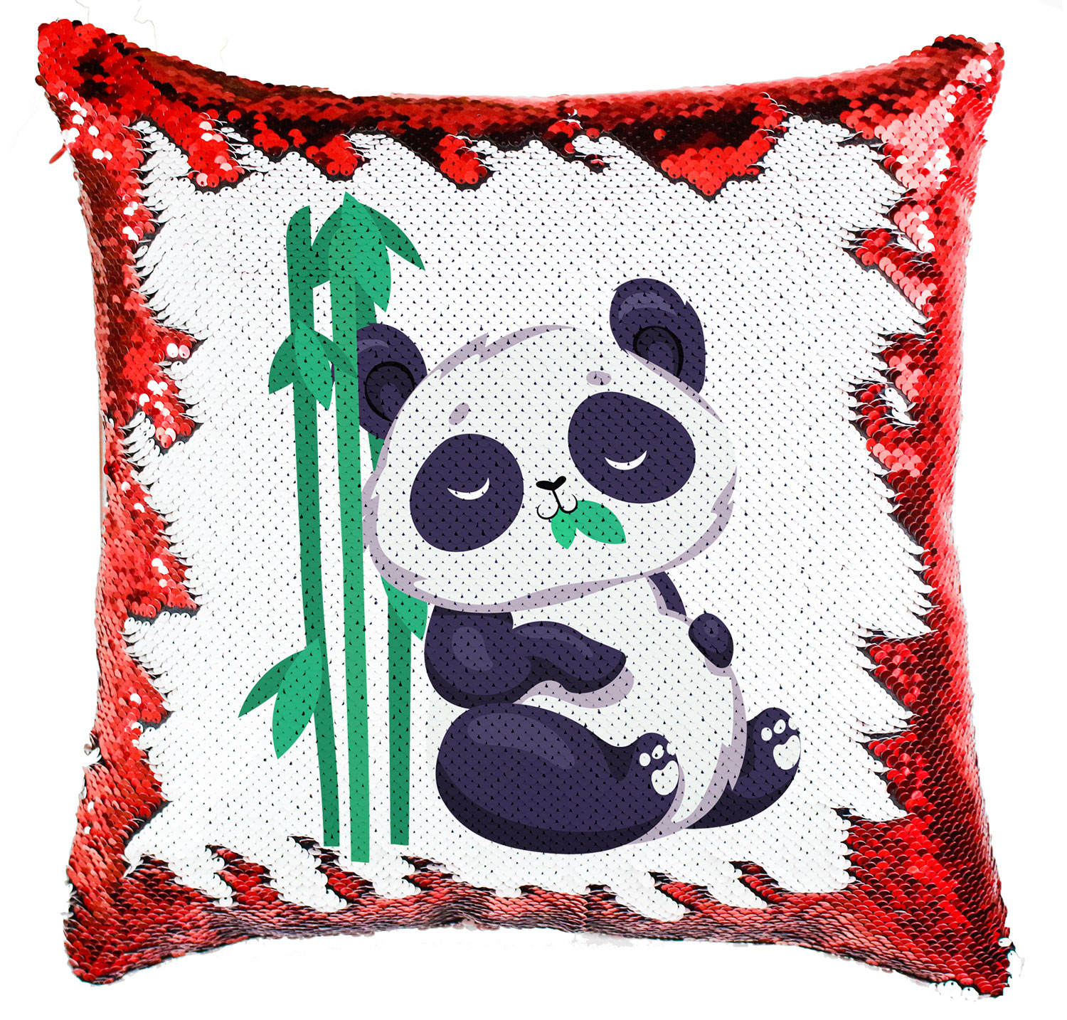 cuki panda pandás bambusz Simiflitteres Párnahuzat