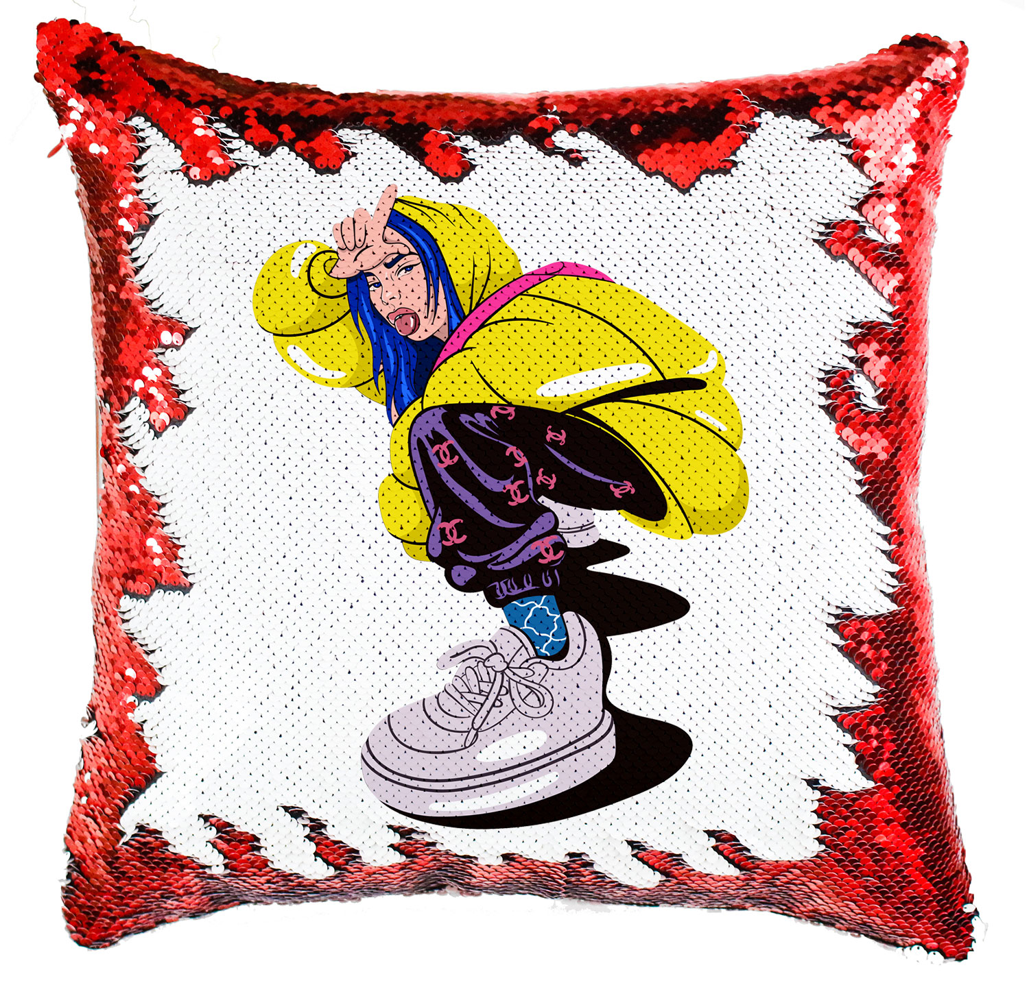 billie eilish Simiflitteres Párnahuzat