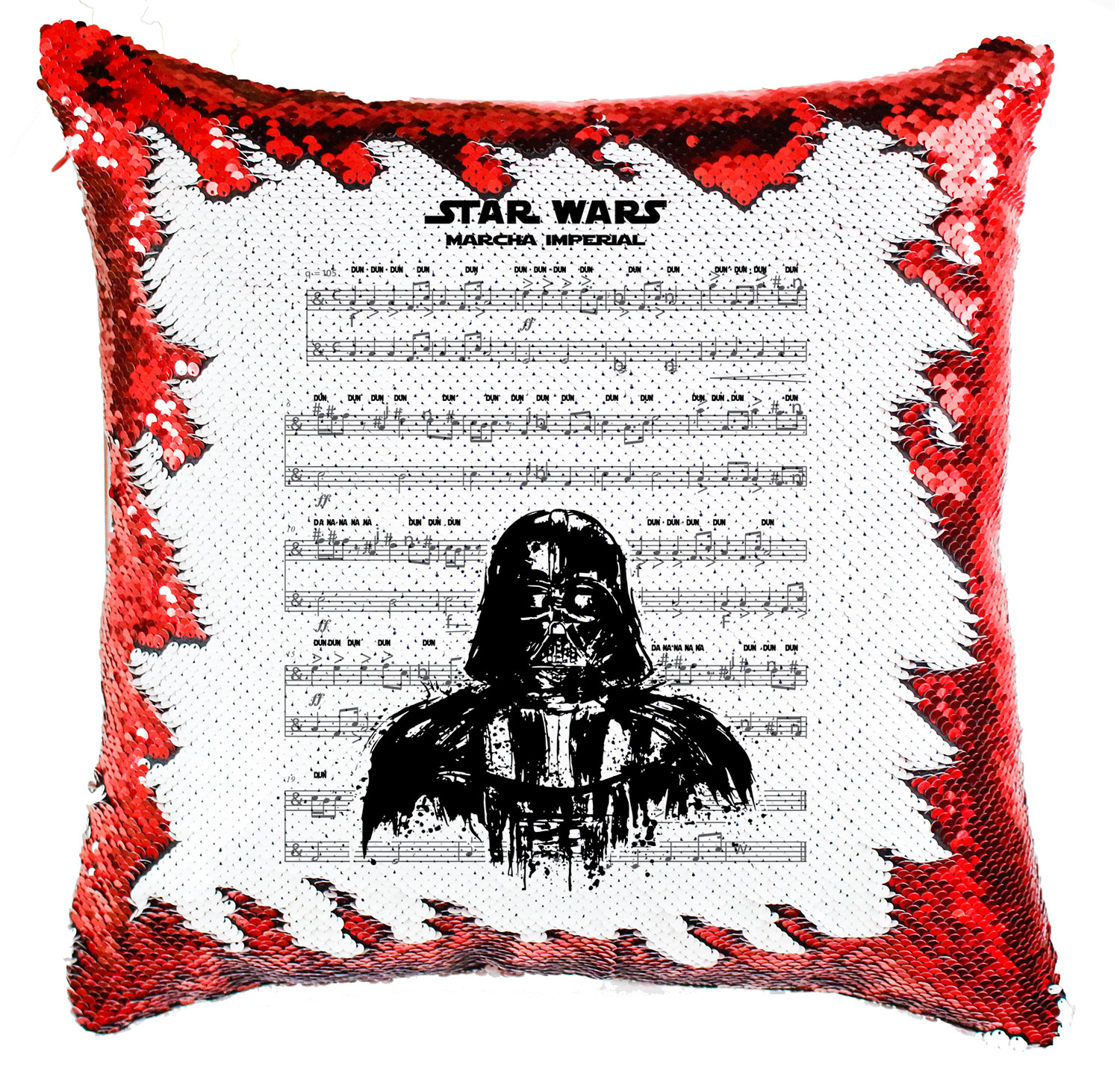 star wars darth vader induló Simiflitteres Párnahuzat