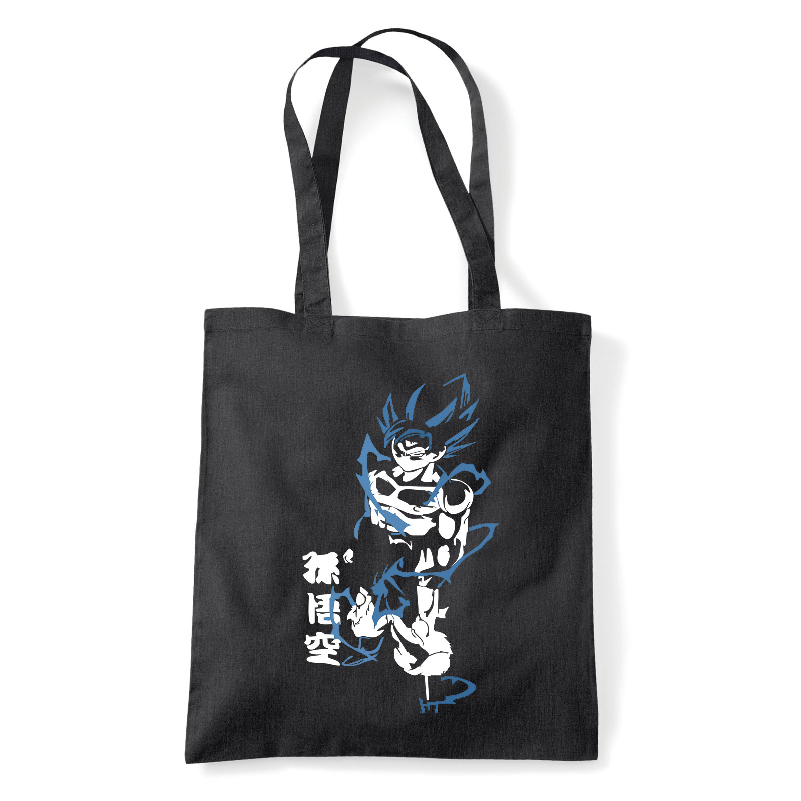 Son Goku Dragon Ball Fekete Shopper Vászontáska