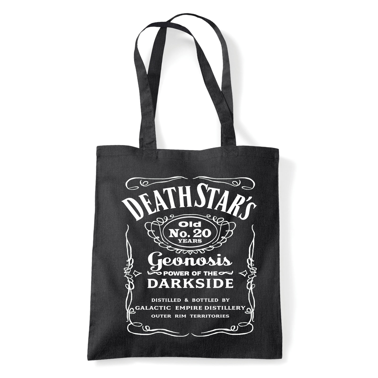 Star Wars Halálcsillag Death Star Fekete Shopper Vászontáska