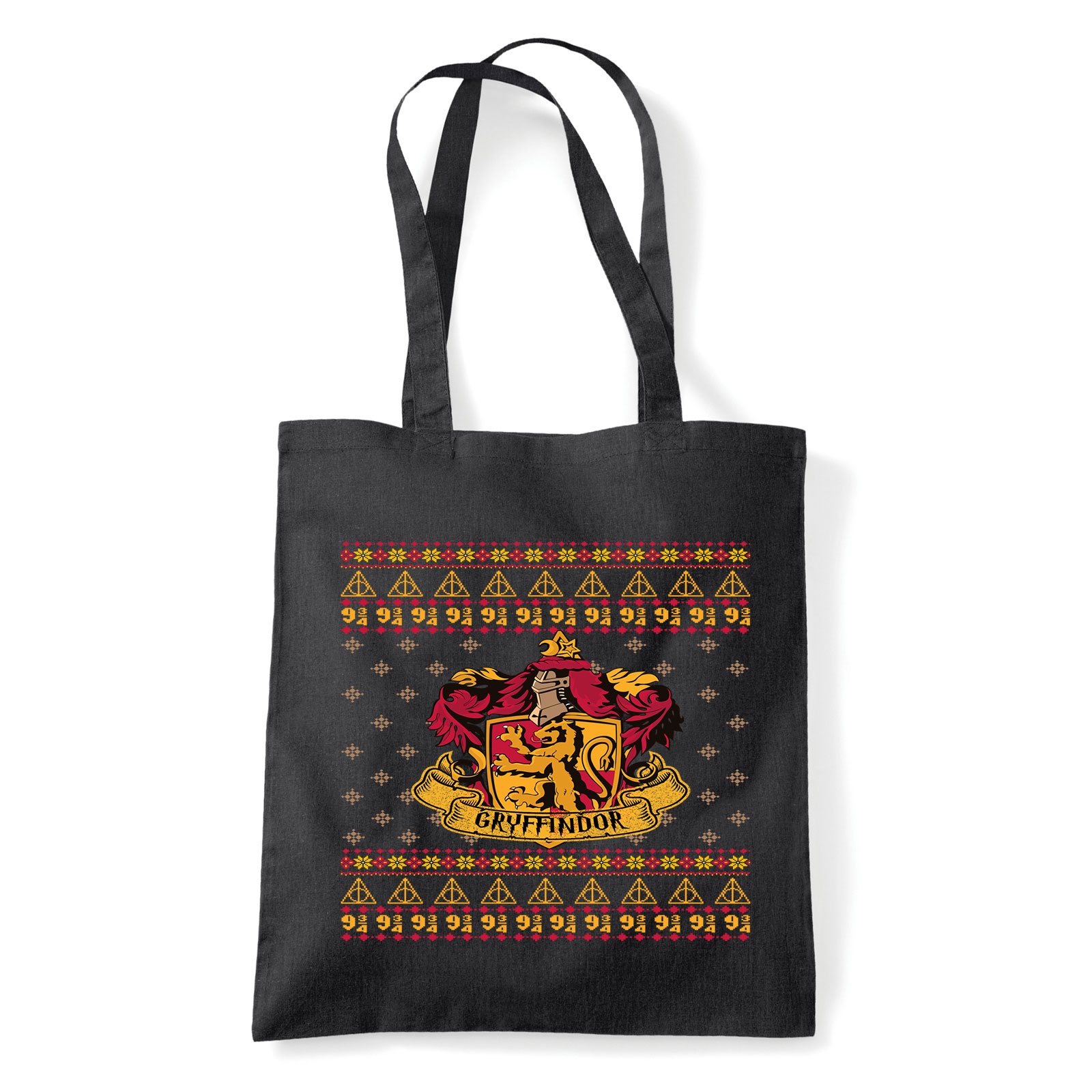 Harry Potter Griffendél Fekete Shopper Vászontáska