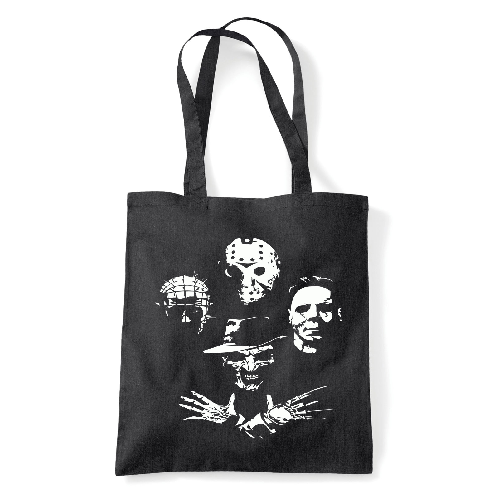 horror freddy krueger jason myers halloween Fekete Shopper Vászontáska