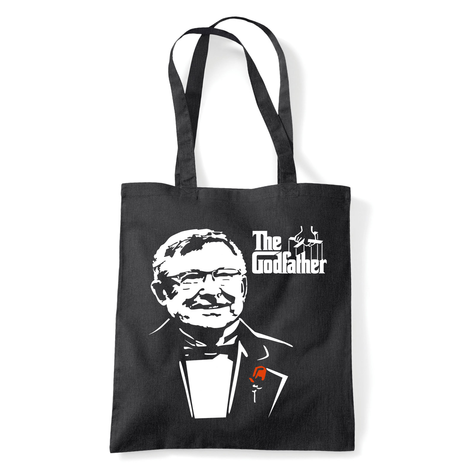 sir alex ferguson Fekete Shopper Vászontáska