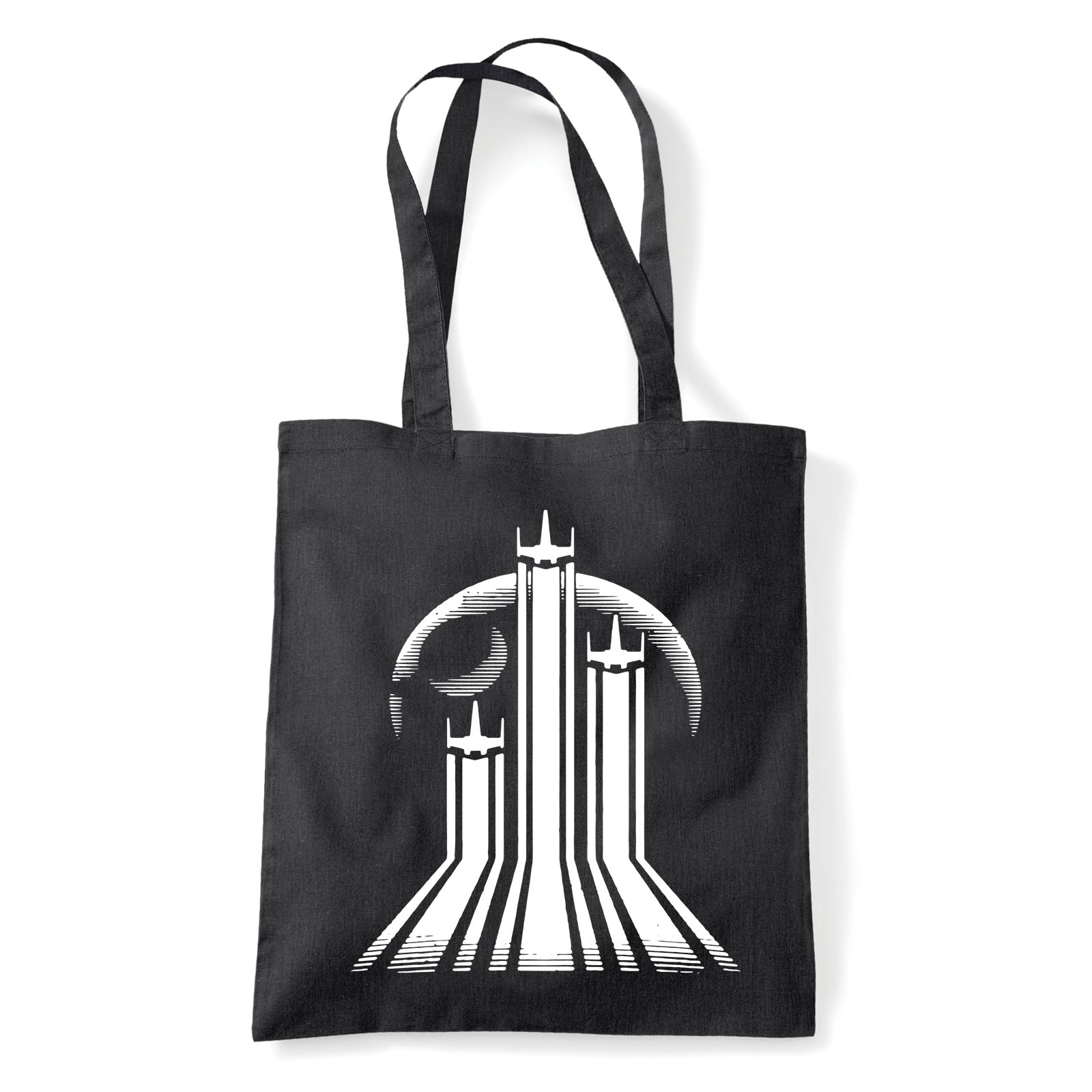 x-wing x-szárnyú star wars death star Fekete Shopper Vászontáska