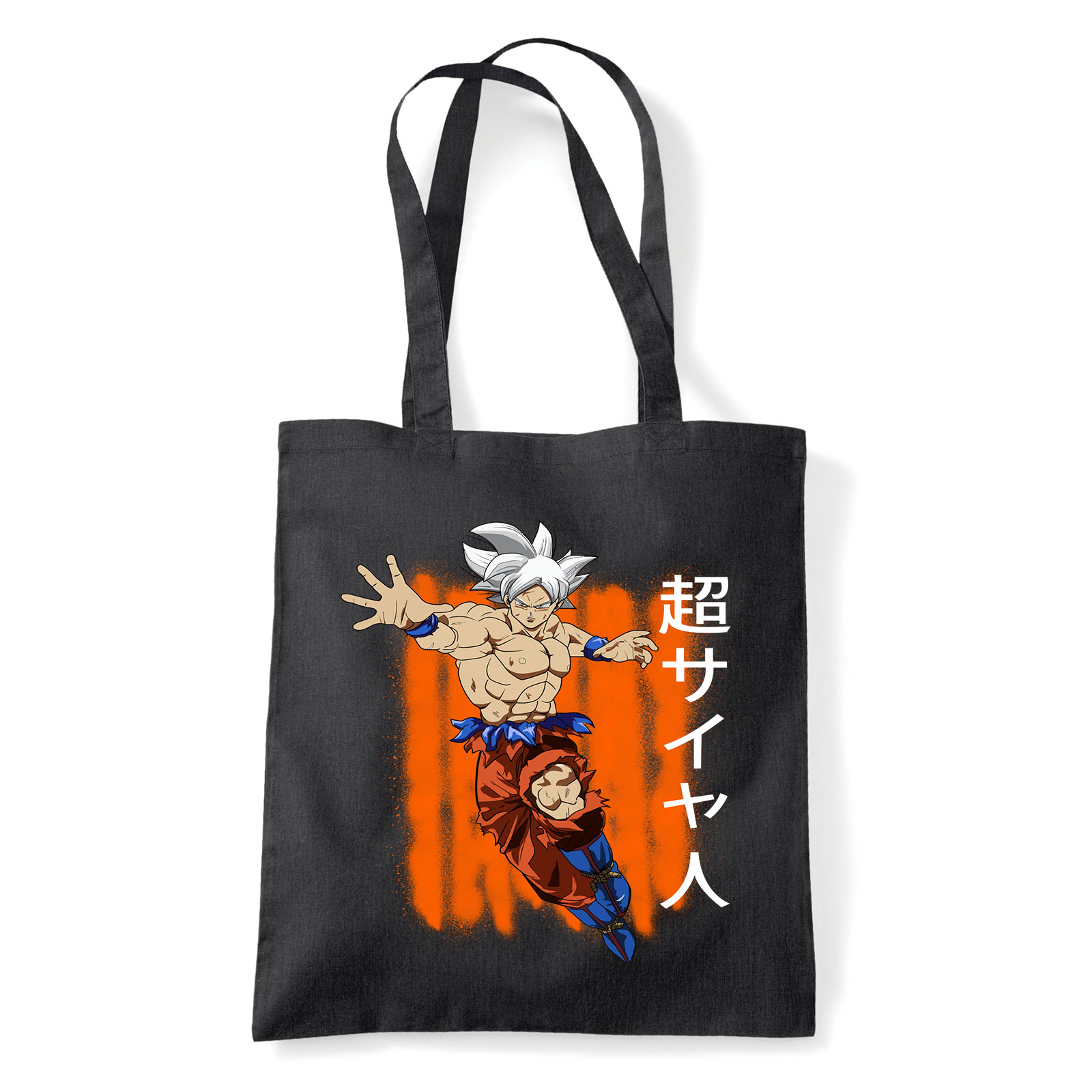 dragon ball son goku Fekete Shopper Vászontáska