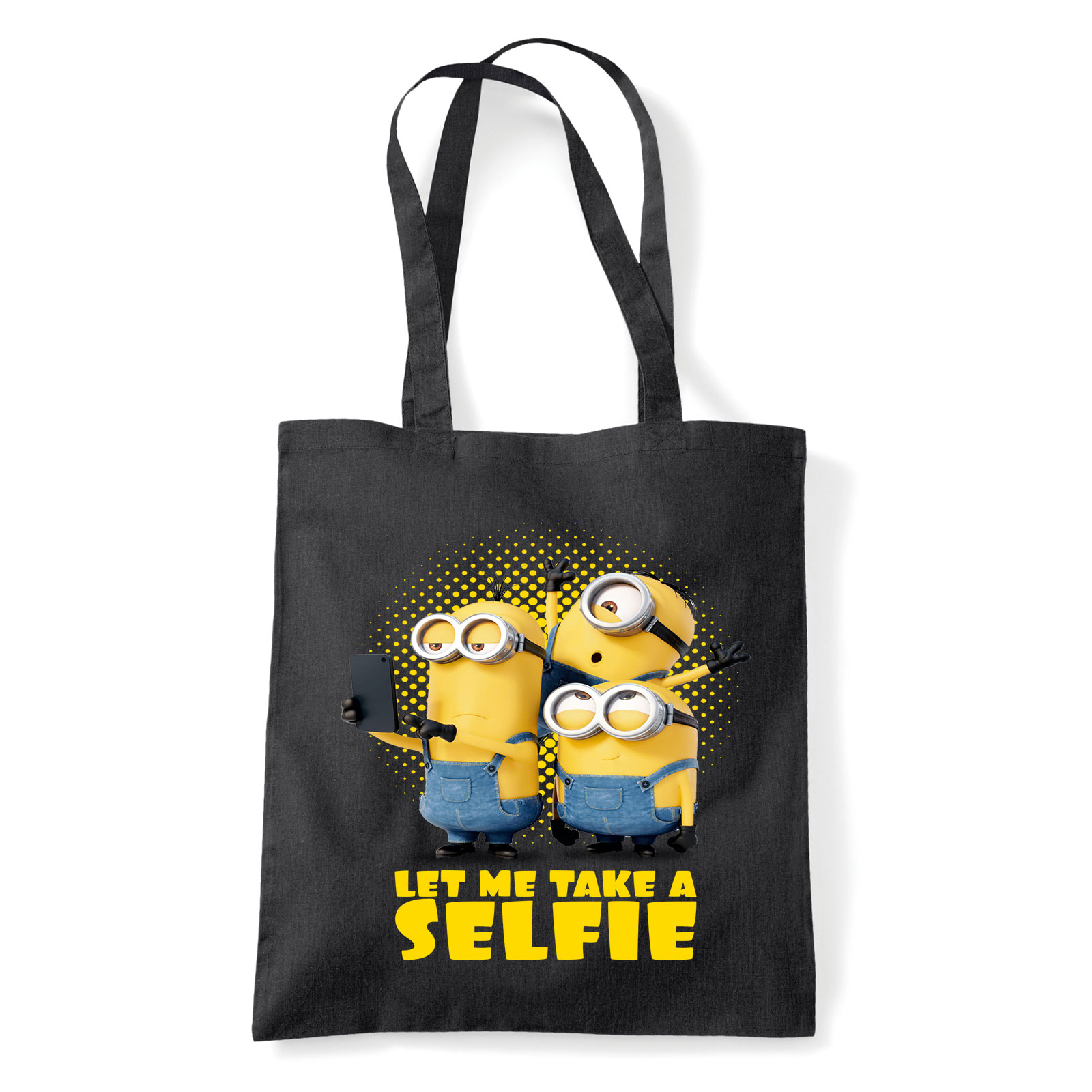 minions minyonok mel bob Fekete Shopper Vászontáska