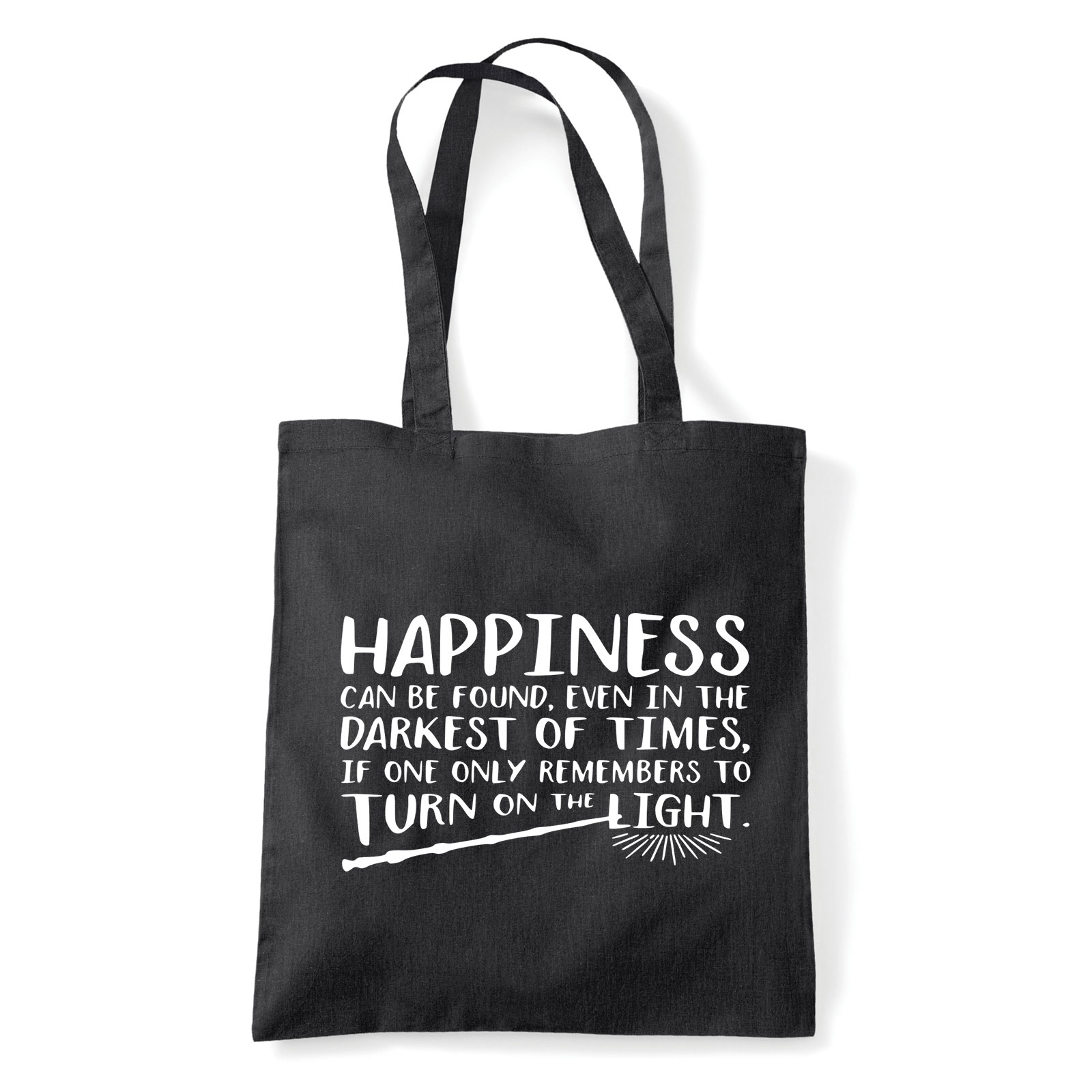 harry potter albus dumbledore idézet Fekete Shopper Vászontáska