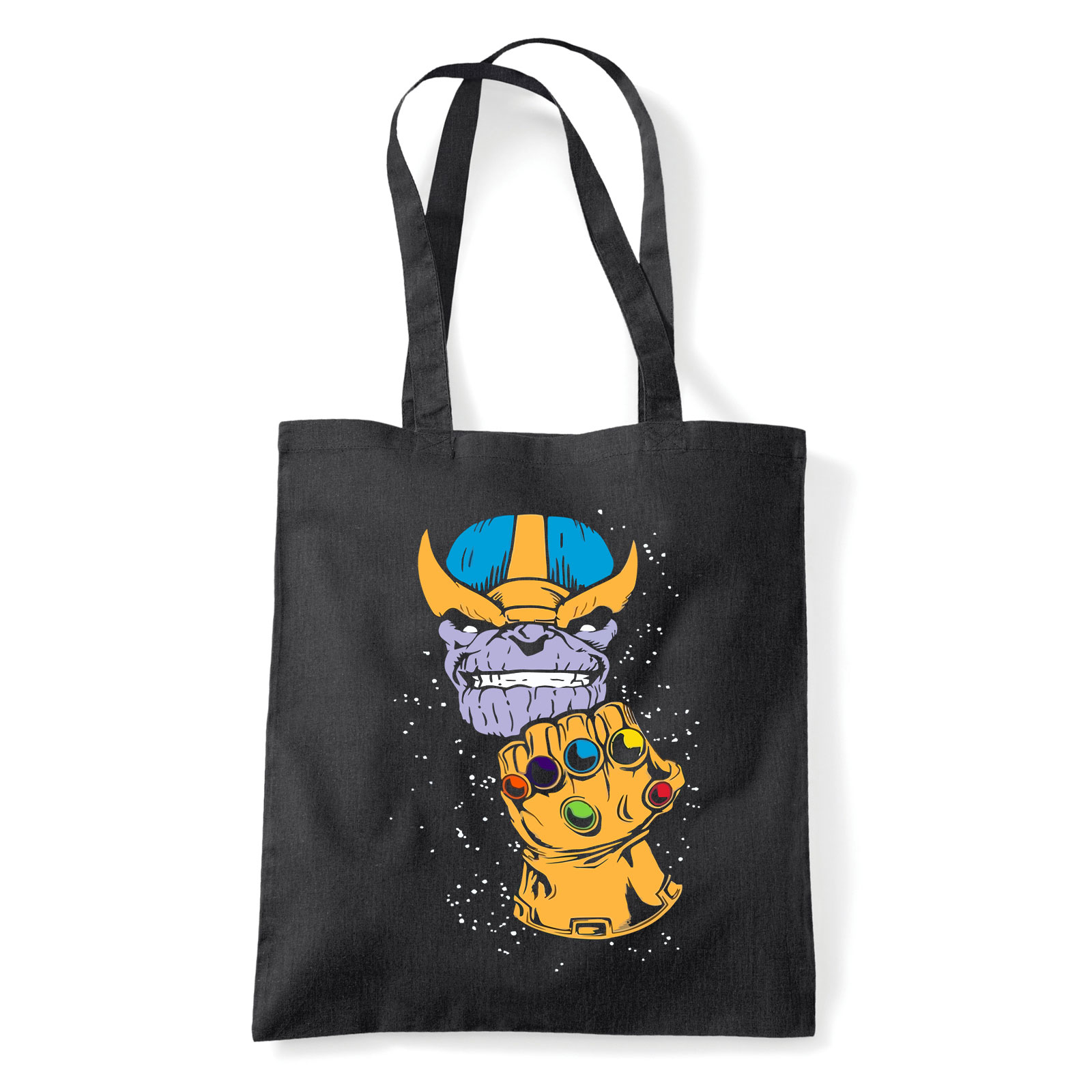 Thanos Fekete Shopper Vászontáska