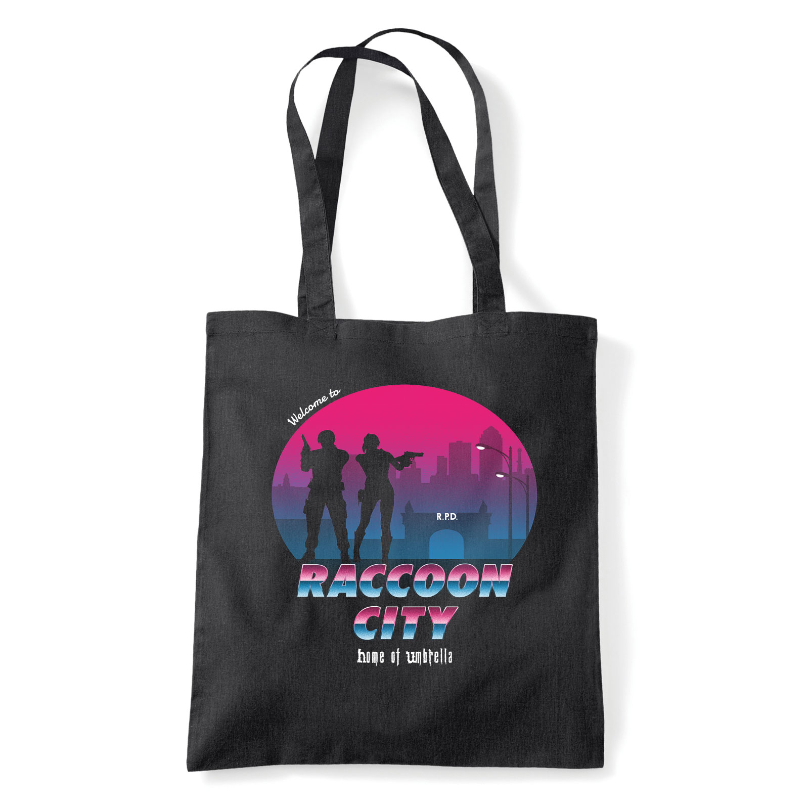 resident evil Fekete Shopper Vászontáska