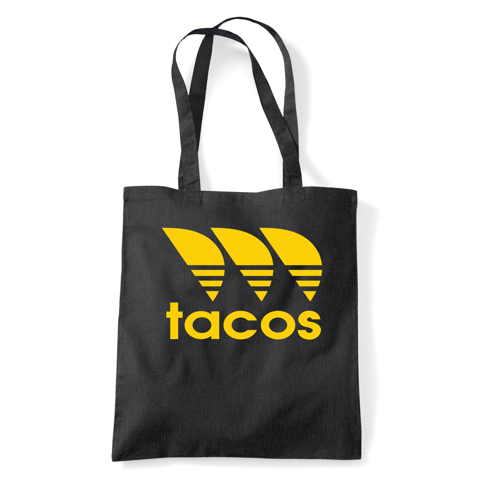 taco tacos Fekete Shopper Vászontáska