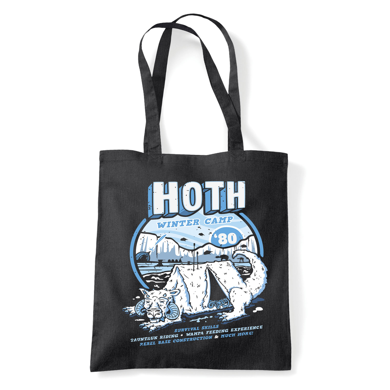 star wars hoth bolygó Fekete Shopper Vászontáska