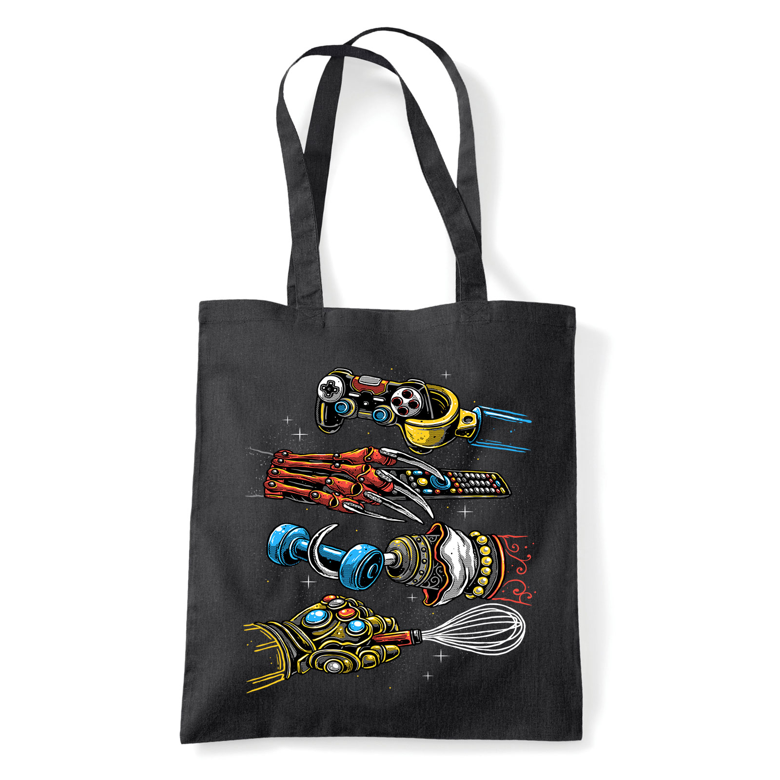 hook thanos lego Fekete Shopper Vászontáska
