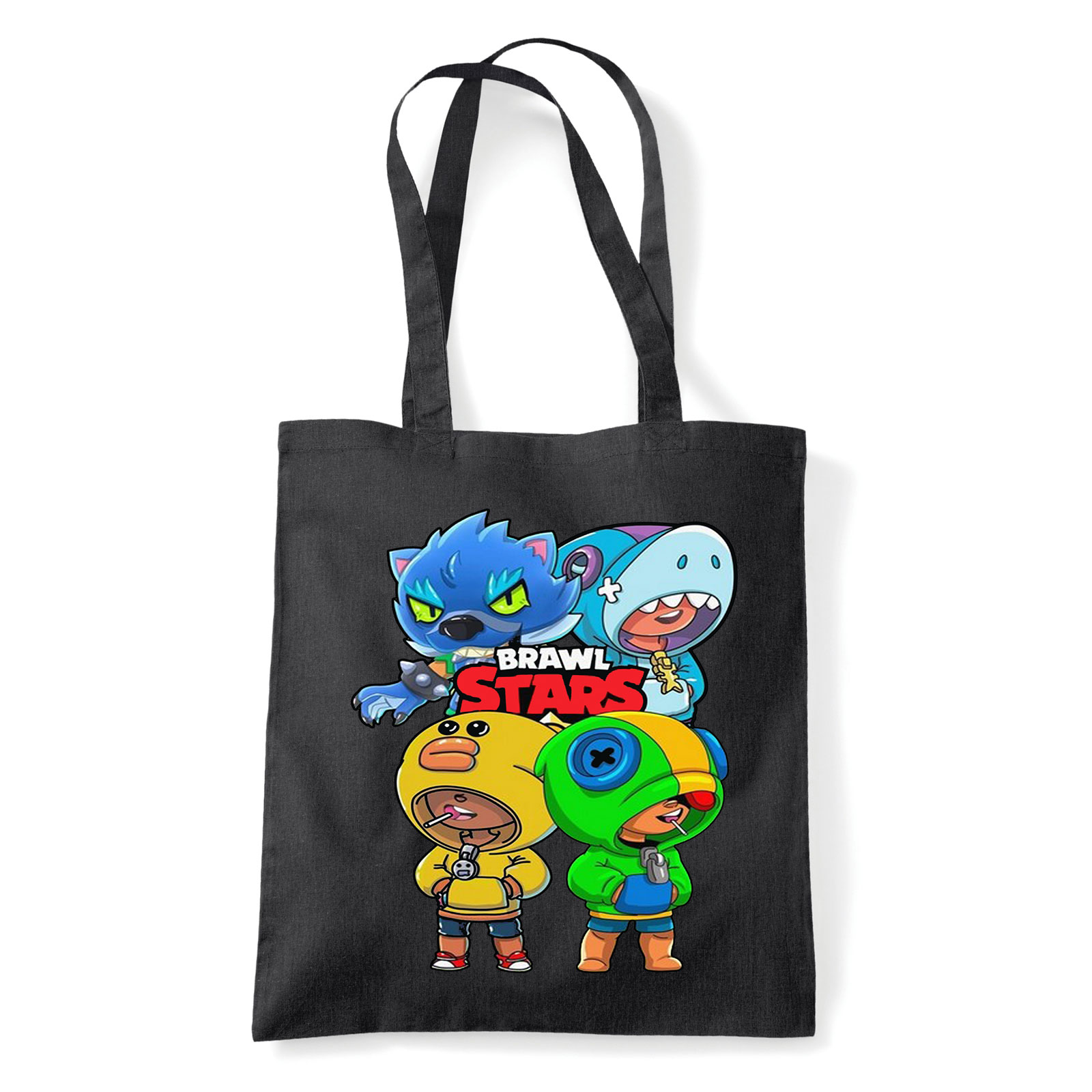 brawl stars Fekete Shopper Vászontáska