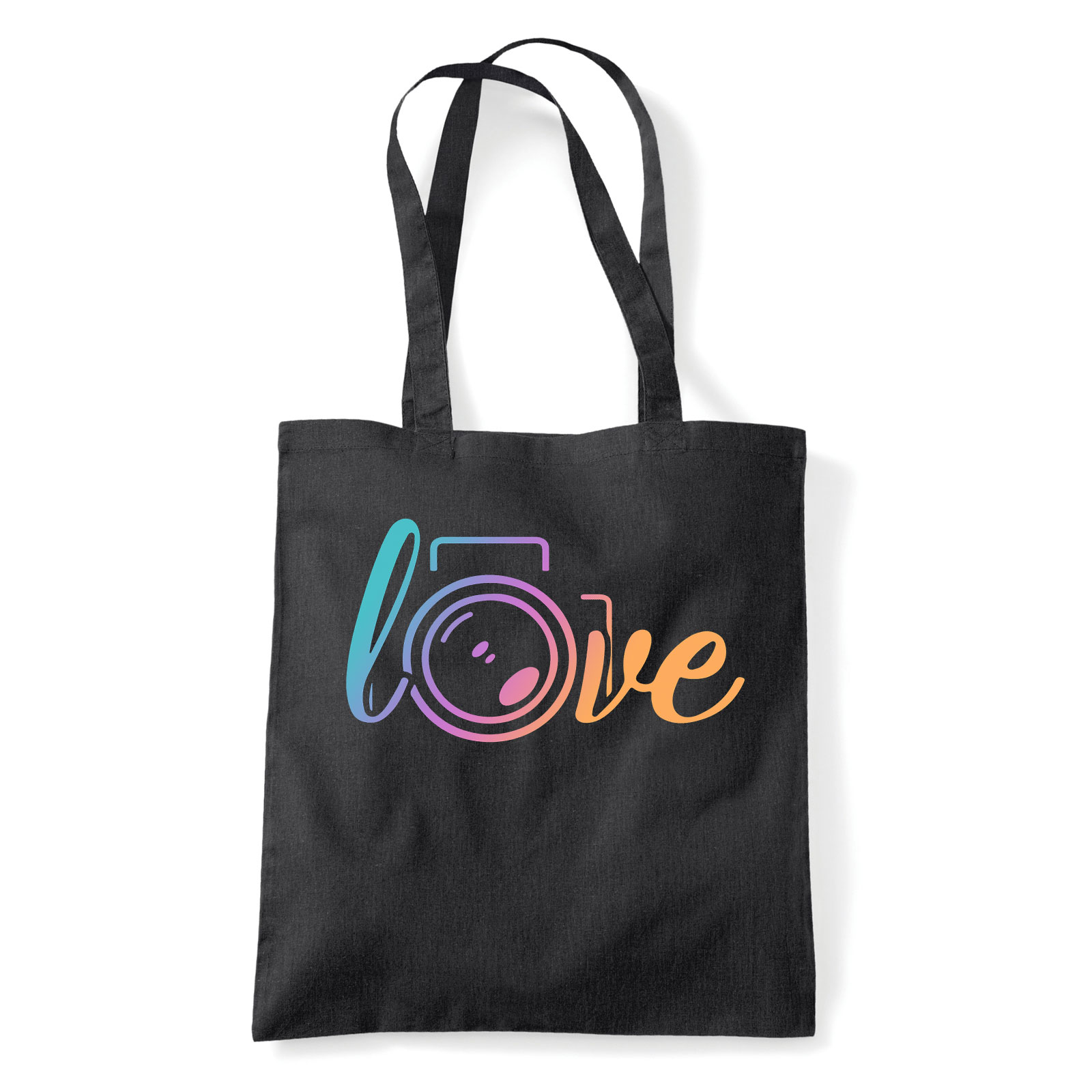 fényképező fényképész fotós fotózás Fekete Shopper Vászontáska