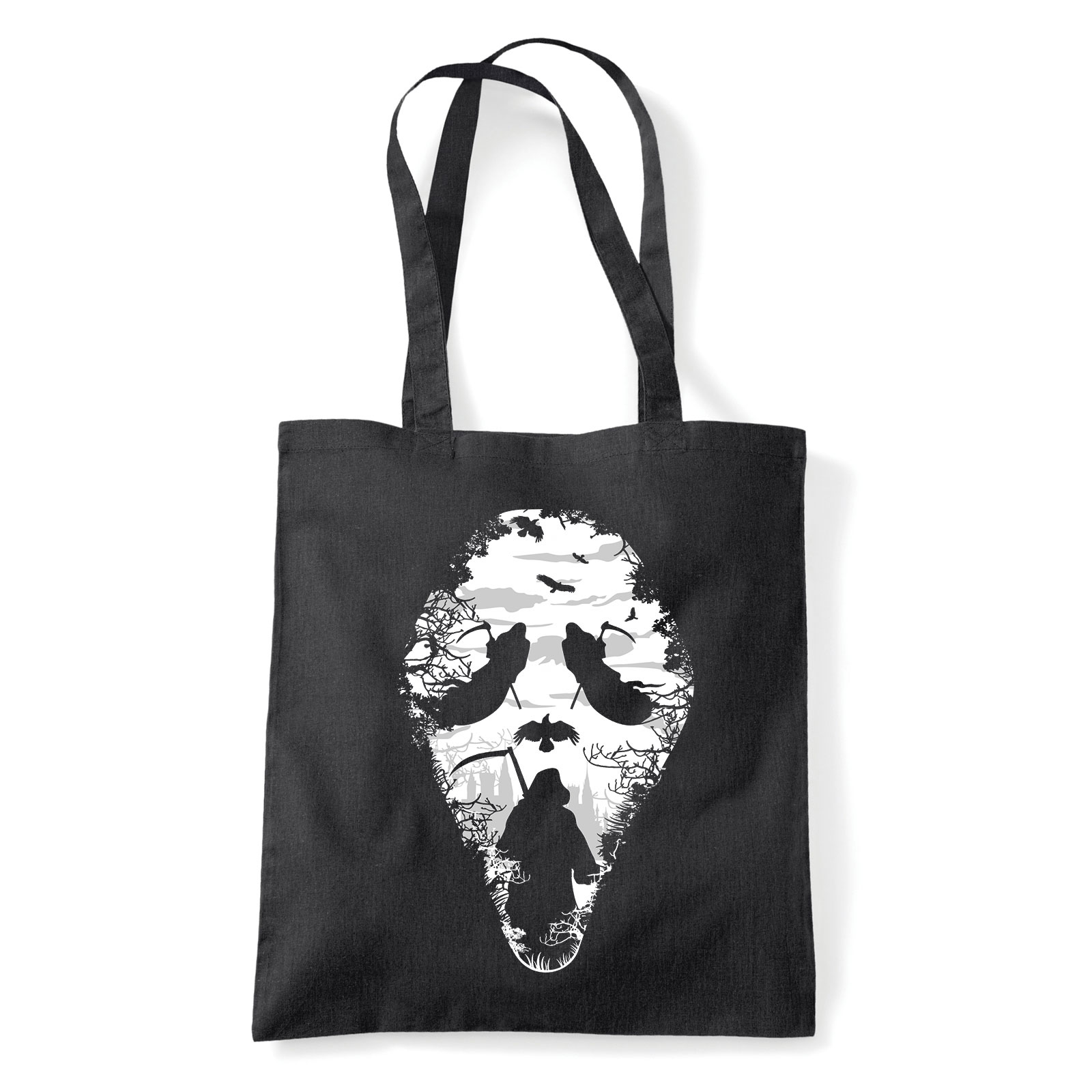 sikoly Fekete Shopper Vászontáska