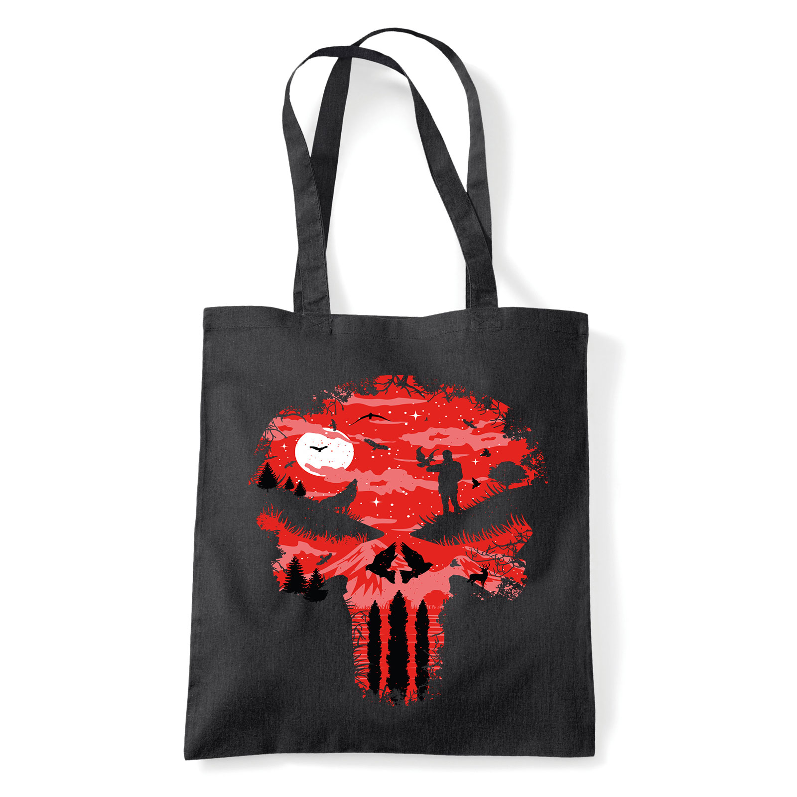 the punisher a megtorló Fekete Shopper Vászontáska