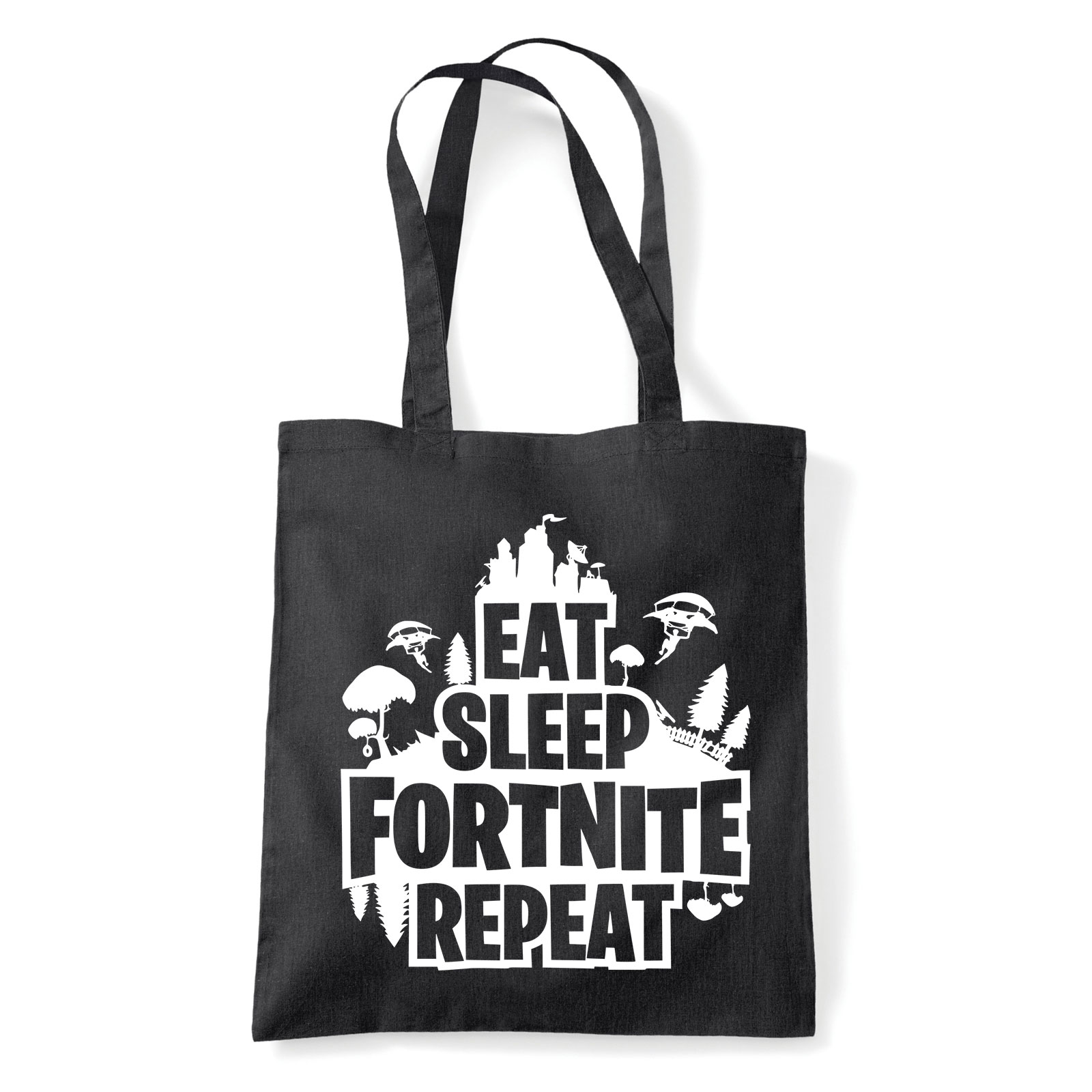 fortnite battle royale Fekete Shopper Vászontáska
