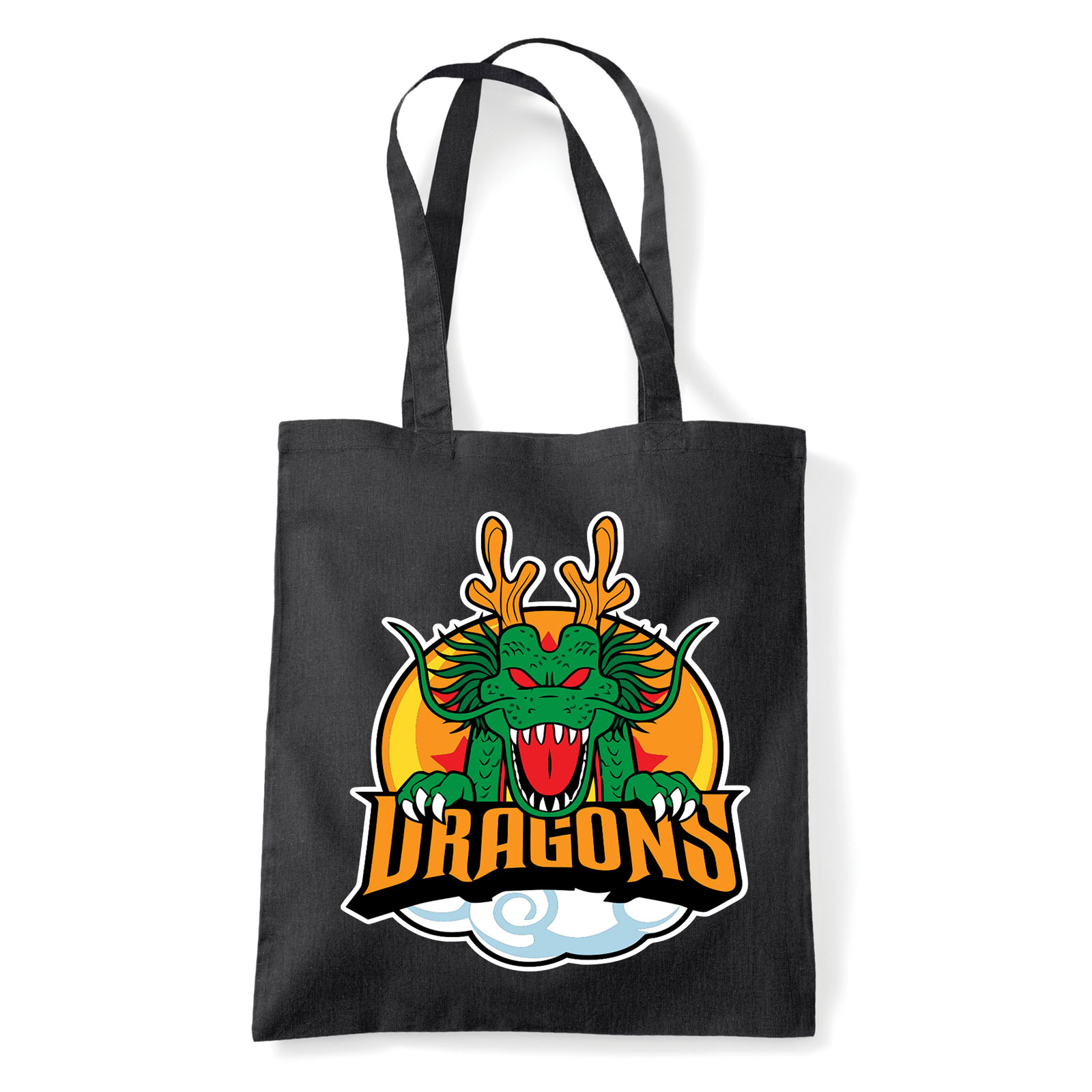 Dragons dragon ball shenlong Fekete Shopper Vászontáska