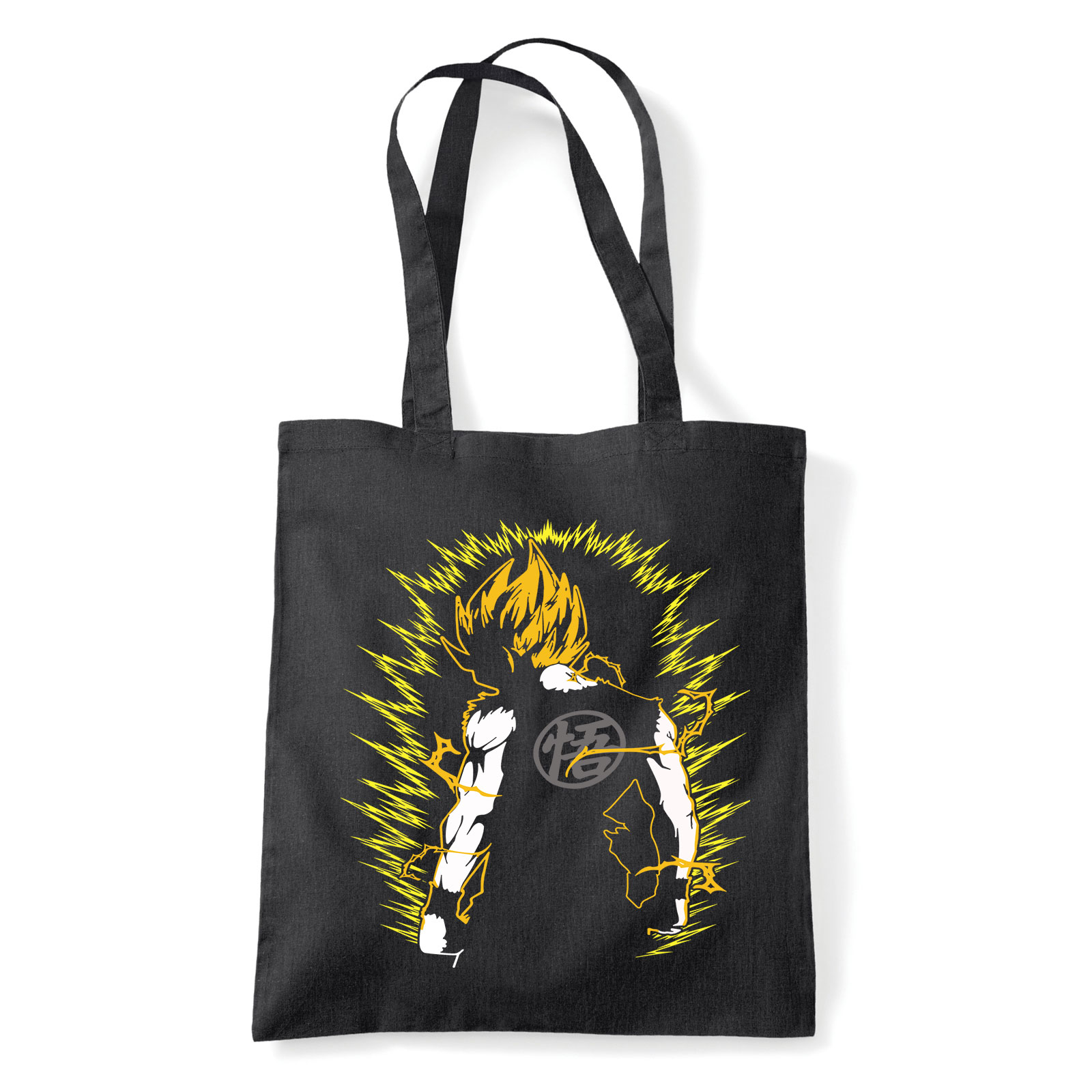 dragon ball son goku Fekete Shopper Vászontáska