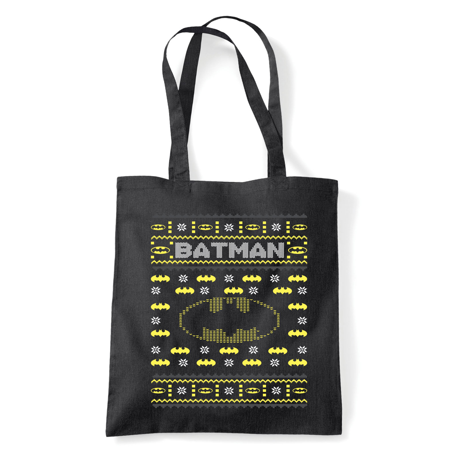 batman karácsony ronda pulcsi Fekete Shopper Vászontáska