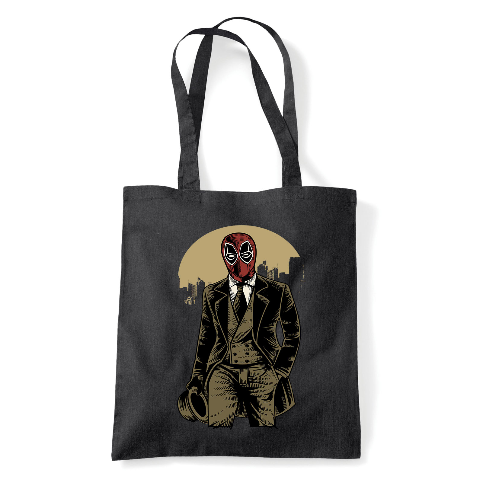 deadpool Fekete Shopper Vászontáska