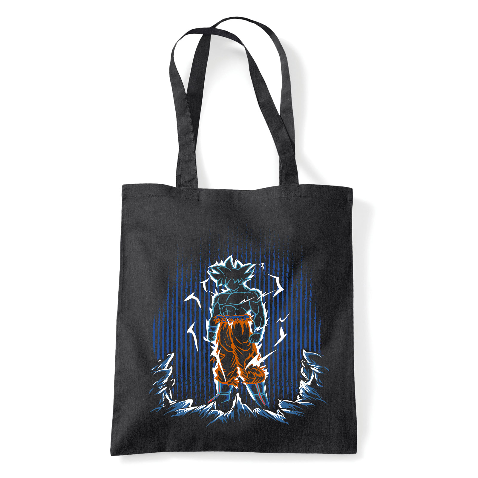dragon ball son goku Fekete Shopper Vászontáska