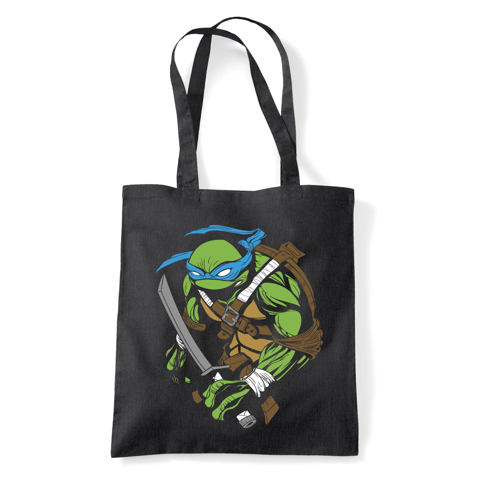 leonardo tini ninja teknőcök tmnt Fekete Shopper Vászontáska