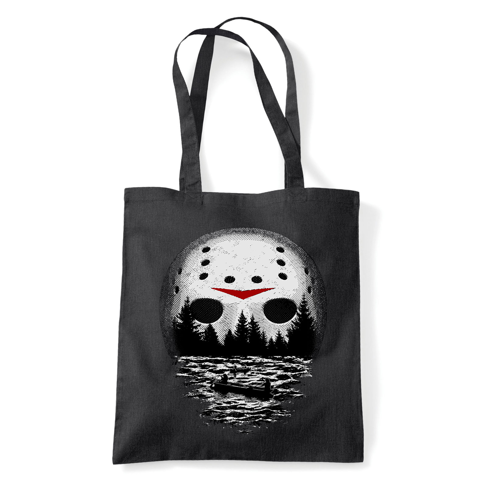 péntek 13 friday 13 jason horror Fekete Shopper Vászontáska