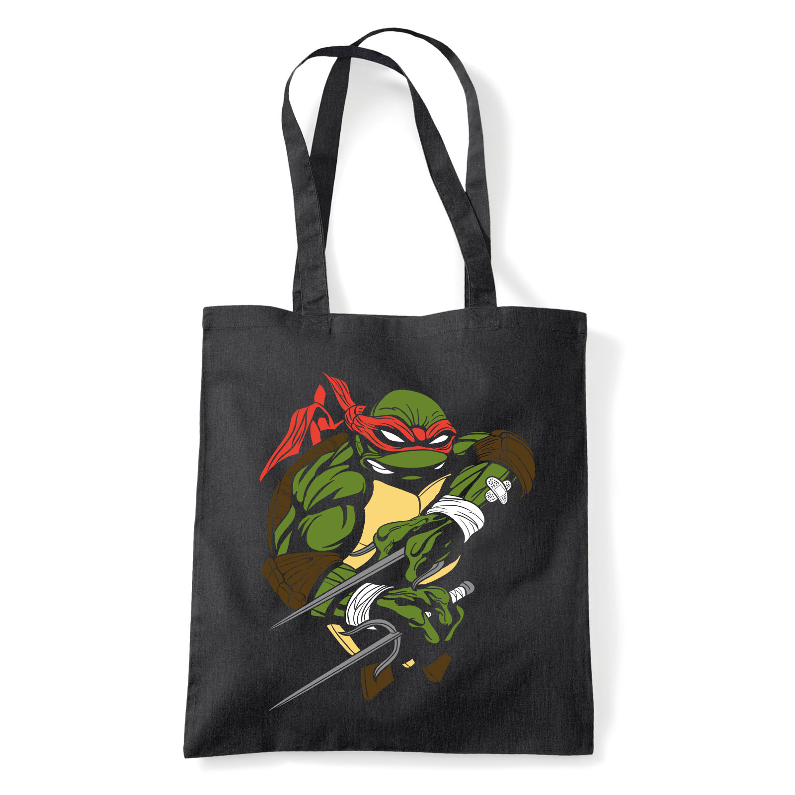 Raffaello tini ninja teknőcök tmnt Fekete Shopper Vászontáska