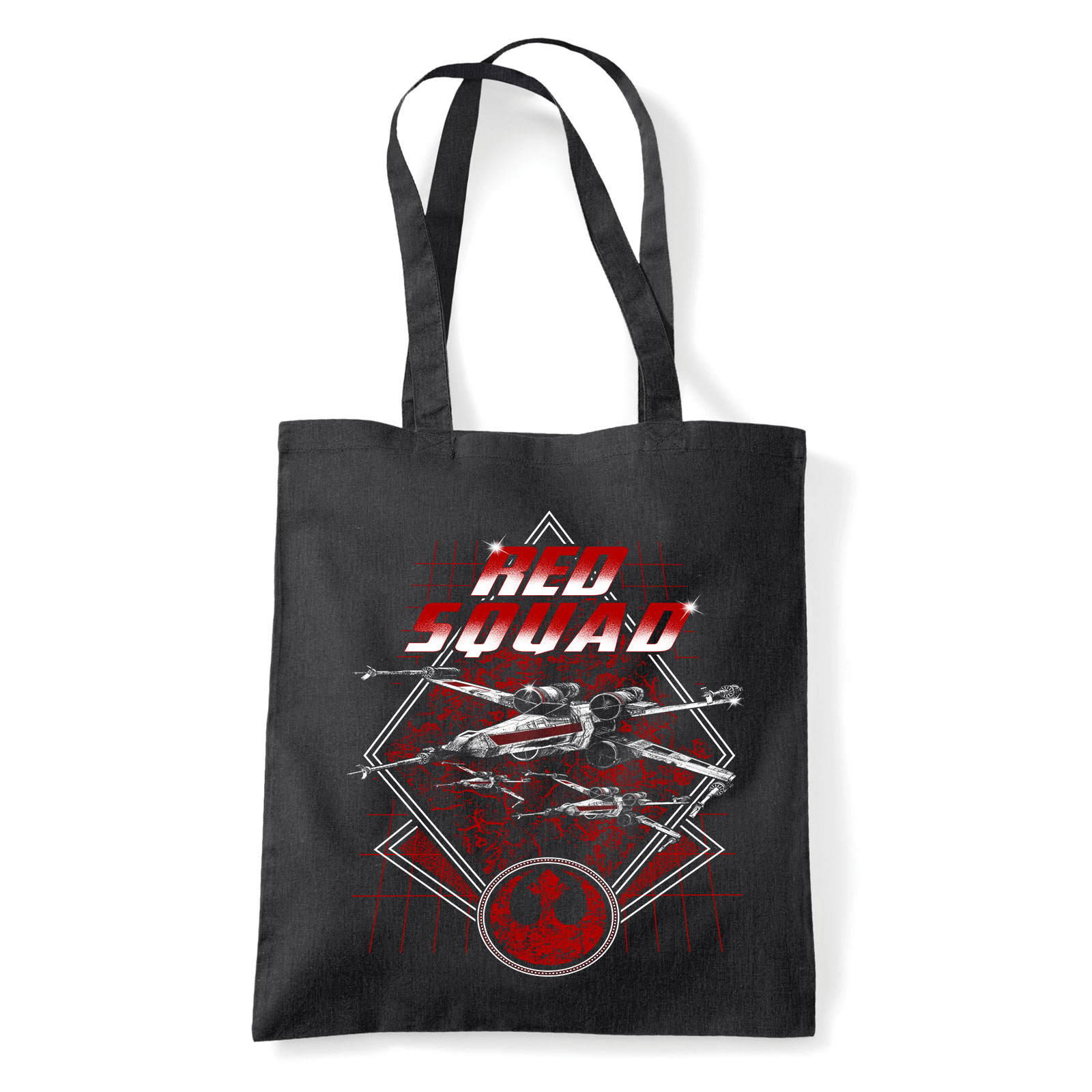 star wars red squad x-szárnyú Fekete Shopper Vászontáska