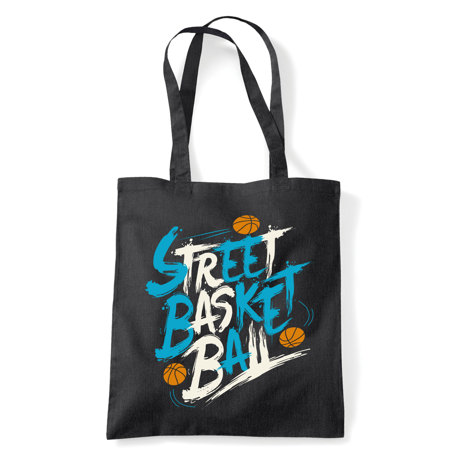 kosár kosaras Fekete Shopper Vászontáska