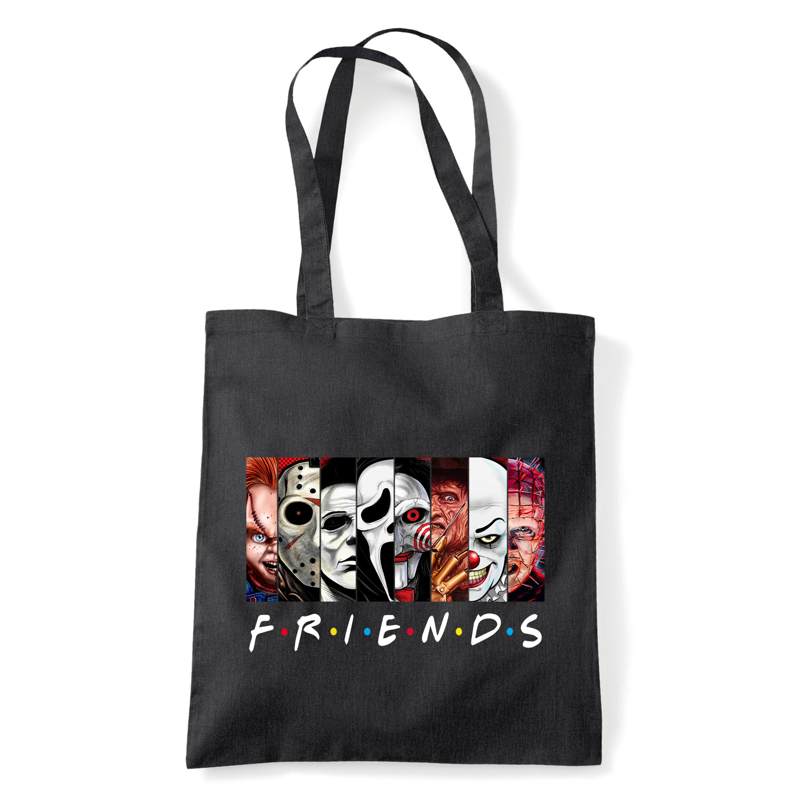 Stephen King Az Freddy Sikoly Chuky Fekete Shopper Vászontáska