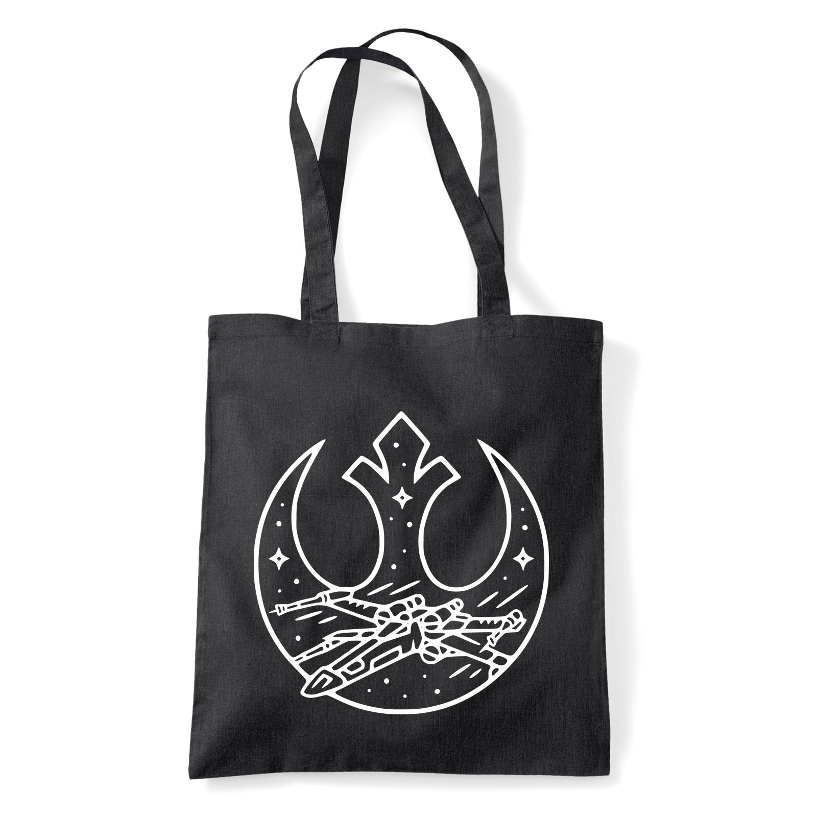Star Wars X-szárnyú Fekete Shopper Vászontáska