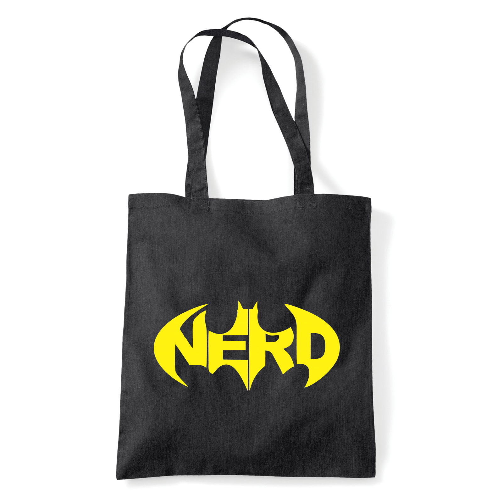 nerd kocka Fekete Shopper Vászontáska